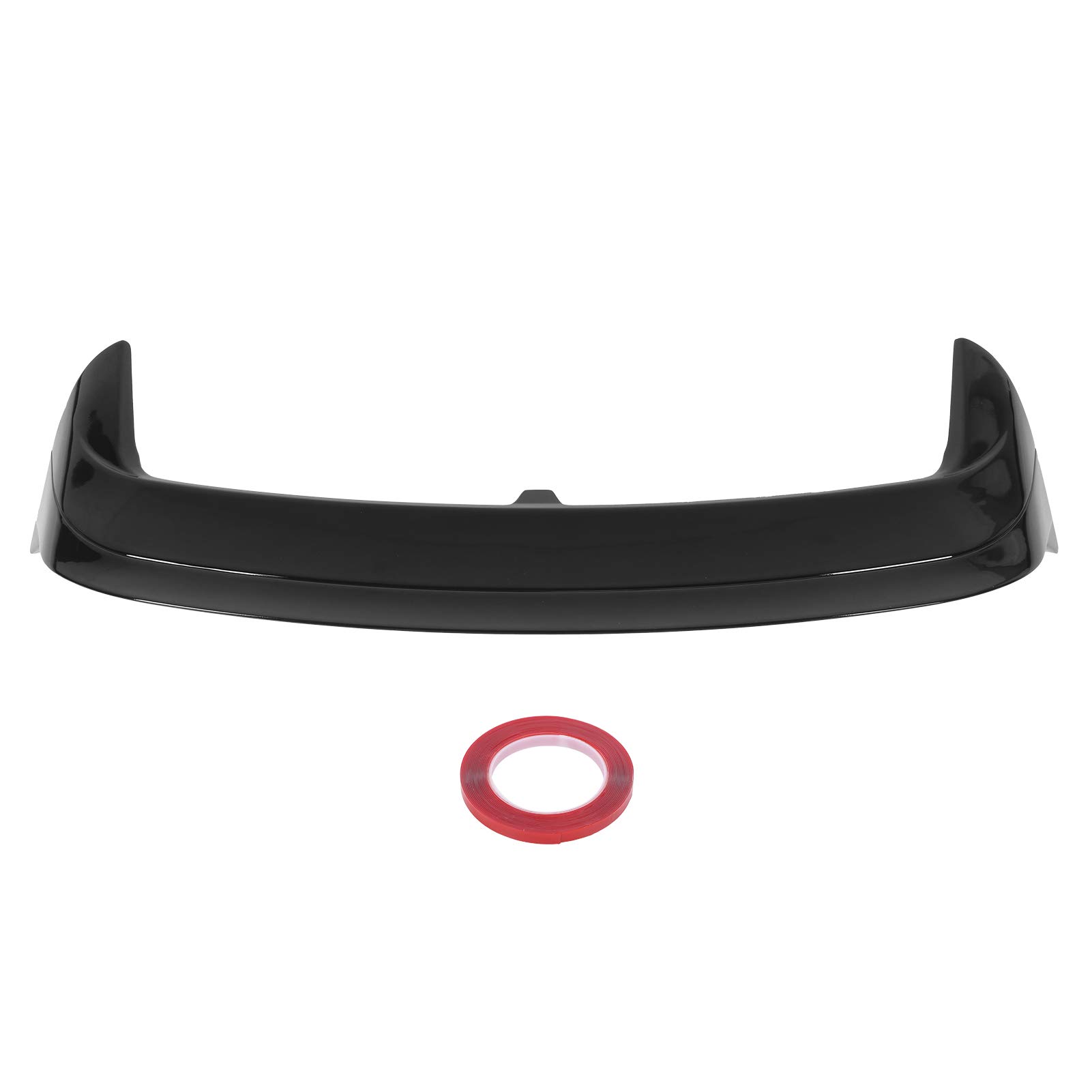 Brilluxa -Dachspoiler, Heckflügelverlängerung, kompatibel mit MK8 Standard 2021+, Clubsport -Lip -Spoiler, Fließheck -Heckdach -Trimmverkleidung (Helles Schwarz) von Brilluxa