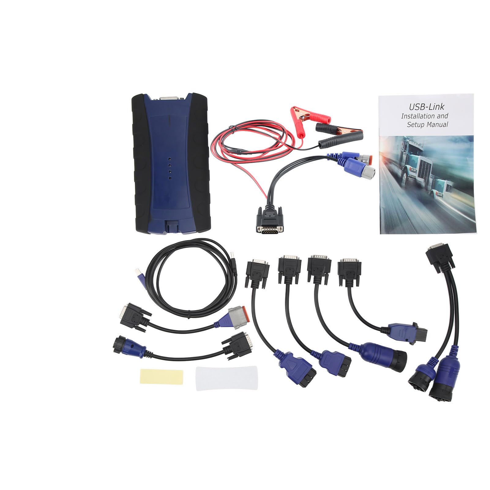 Brilluxa Diagnostic Scanner Tool, Bluetooth -Testgerät Multifunktionsdiagnosewerkzeug für LKW, Fahrzeugscan -Tool, LKW -Fehlercodeleser Brilluxa Diagnostic Scanner Tool, Bluetooth -Testgerät Multifunktionsdiagnosewerkzeug für LKW, Fahrzeugscan -Tool, LKW -Fehlercodeleser von Brilluxa
