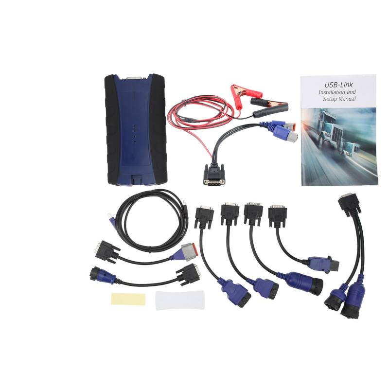 Brilluxa Diagnostic Scanner Tool, Bluetooth -Testgerät Multifunktionsdiagnosewerkzeug für LKW, Fahrzeugscan -Tool, LKW -Fehlercodeleser von Brilluxa