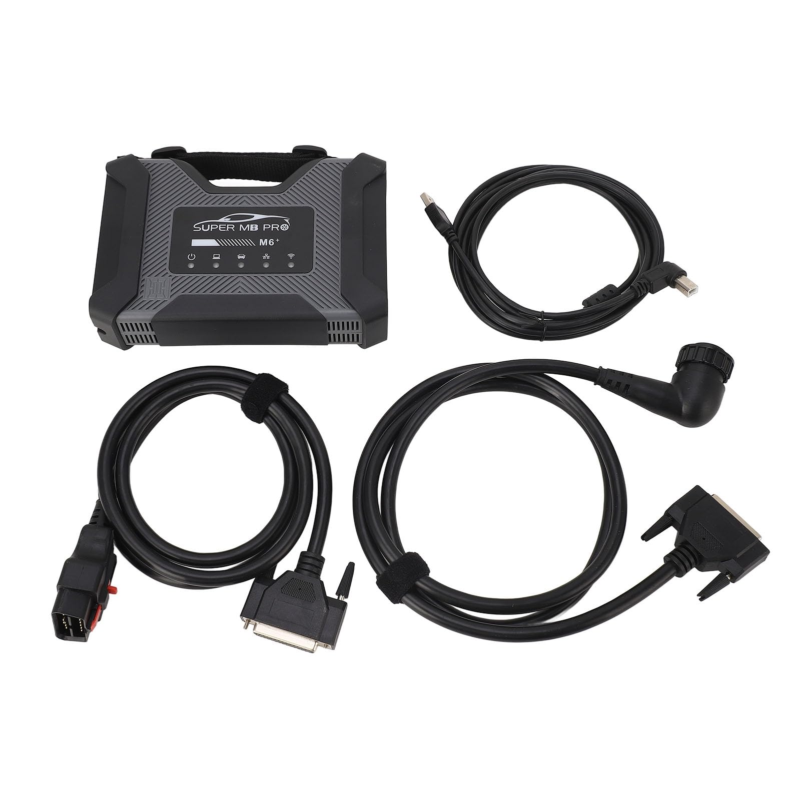 Brilluxa Diagnostic Tool, drahtloser Scanner -Multiplexer, kompatibel mit, OBD2 -Schnittstellenkabel, Super MB Pro M6+ Sternendiagnosesystem (Sin caja) von Brilluxa