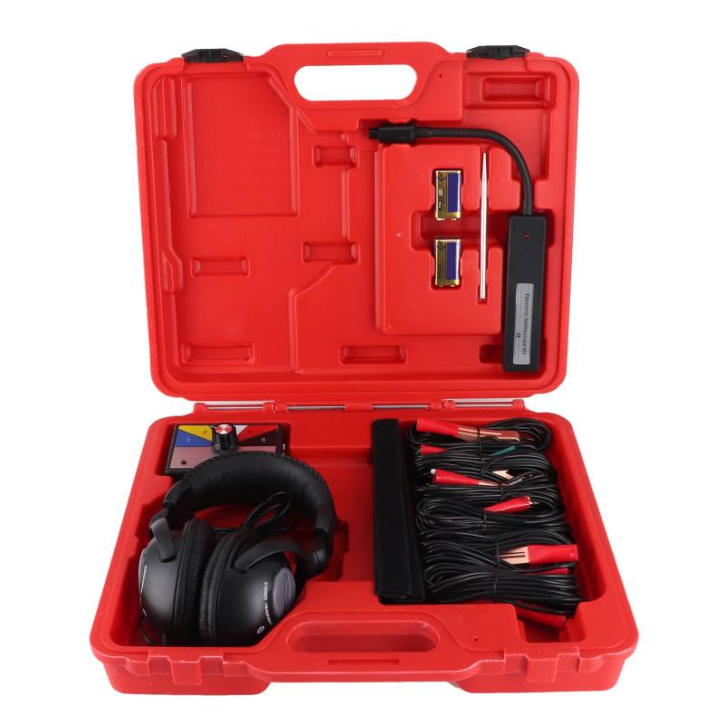 Brilluxa Diagnostic Tool, elektronisches Rauschen Stethoskop 6 Kanal für Motorgetriebe Kraftstofftank, Automobilschalldetektor, Autogeräuschdiagnosekit von Brilluxa