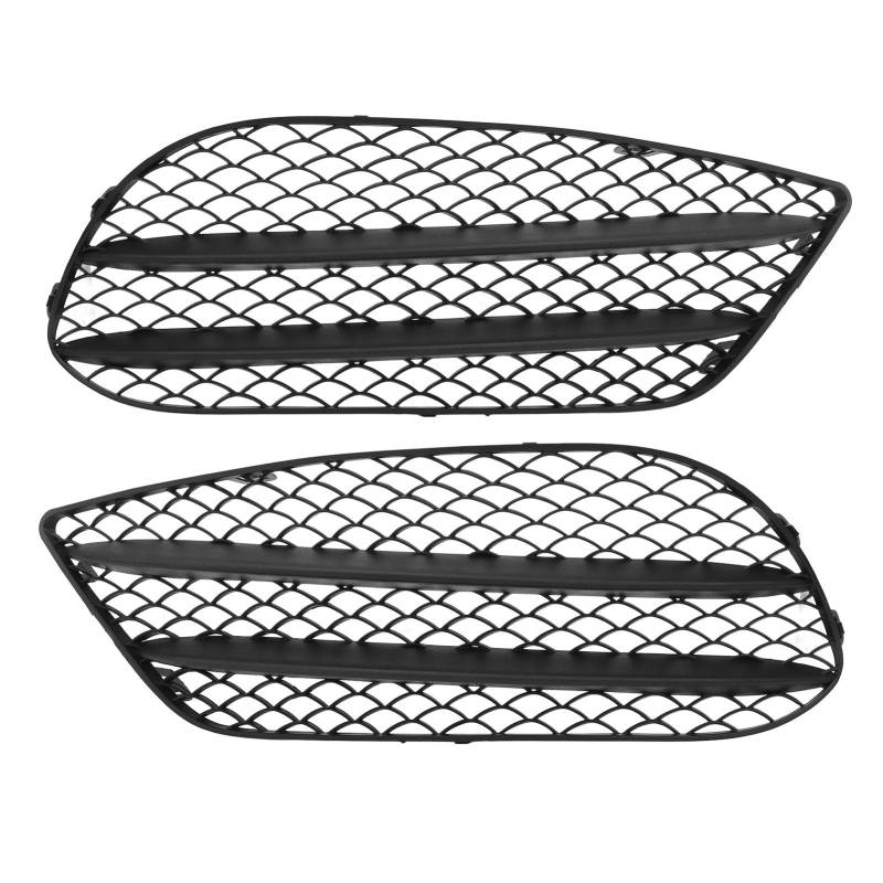 Brilluxa Fog Light Kühlergrill, vordere Stoßfängerabdeckung, kompatibel mit E-Klasse-Coupé W207 A207 C207 AMG LINE 2013-2016, vordere Kühlergrillenteilung, von Brilluxa