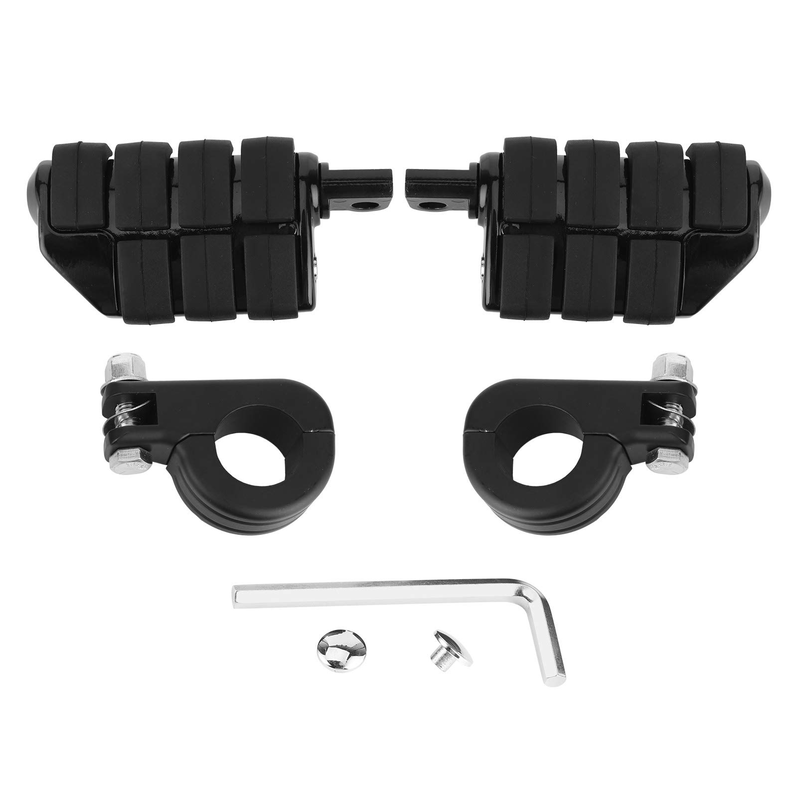Brilluxa -Fußpegs, 1,25 -Zoll -Fußstützepaar mit Montagehalterungen, die mit ATV Scooter UTV, Motorradfußstützen, universeller Peg -Set kompatibel sind Brilluxa -Fußpegs, 1,25 -Zoll -Fußstützepaar mit Montagehalterungen, die mit ATV Scooter UTV, Motorradfußstützen, universeller Peg -Set kompatibel sind von Brilluxa