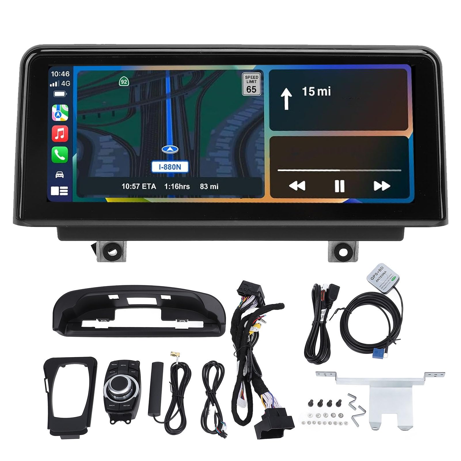Brilluxa GPS -Navigation, CarPlay -Displayeinheit, Touchscreen -Stereo, kompatibel mit E90 E91 E92 E93 2005–2012, Octa Core 4G 32G ROM CAR Multimedia -System Brilluxa GPS -Navigation, CarPlay -Displayeinheit, Touchscreen -Stereo, kompatibel mit E90 E91 E92 E93 2005–2012, Octa Core 4G 32G ROM CAR Multimedia -System von Brilluxa