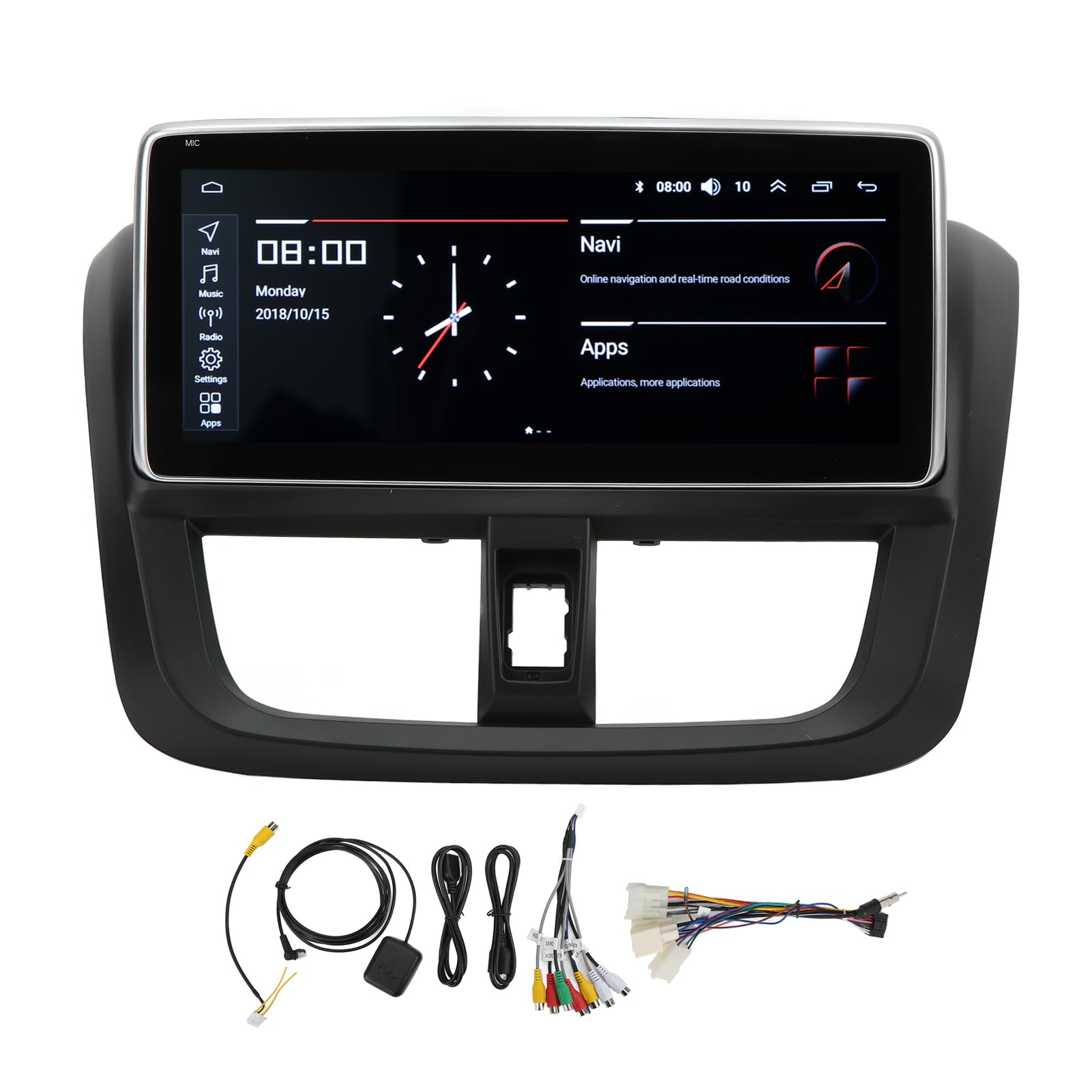 Brilluxa GPS -Navigationsbildschirm, 10.25 Zoll Android Display -Einheit kompatibel mit 2017-2021, Auto -Multimedia -Player, Touchscreen -Funksystem, Navigationskopfeinheit Brilluxa GPS -Navigationsbildschirm, 10.25 Zoll Android Display -Einheit kompatibel mit 2017-2021, Auto -Multimedia -Player, Touchscreen -Funksystem, Navigationskopfeinheit von Brilluxa