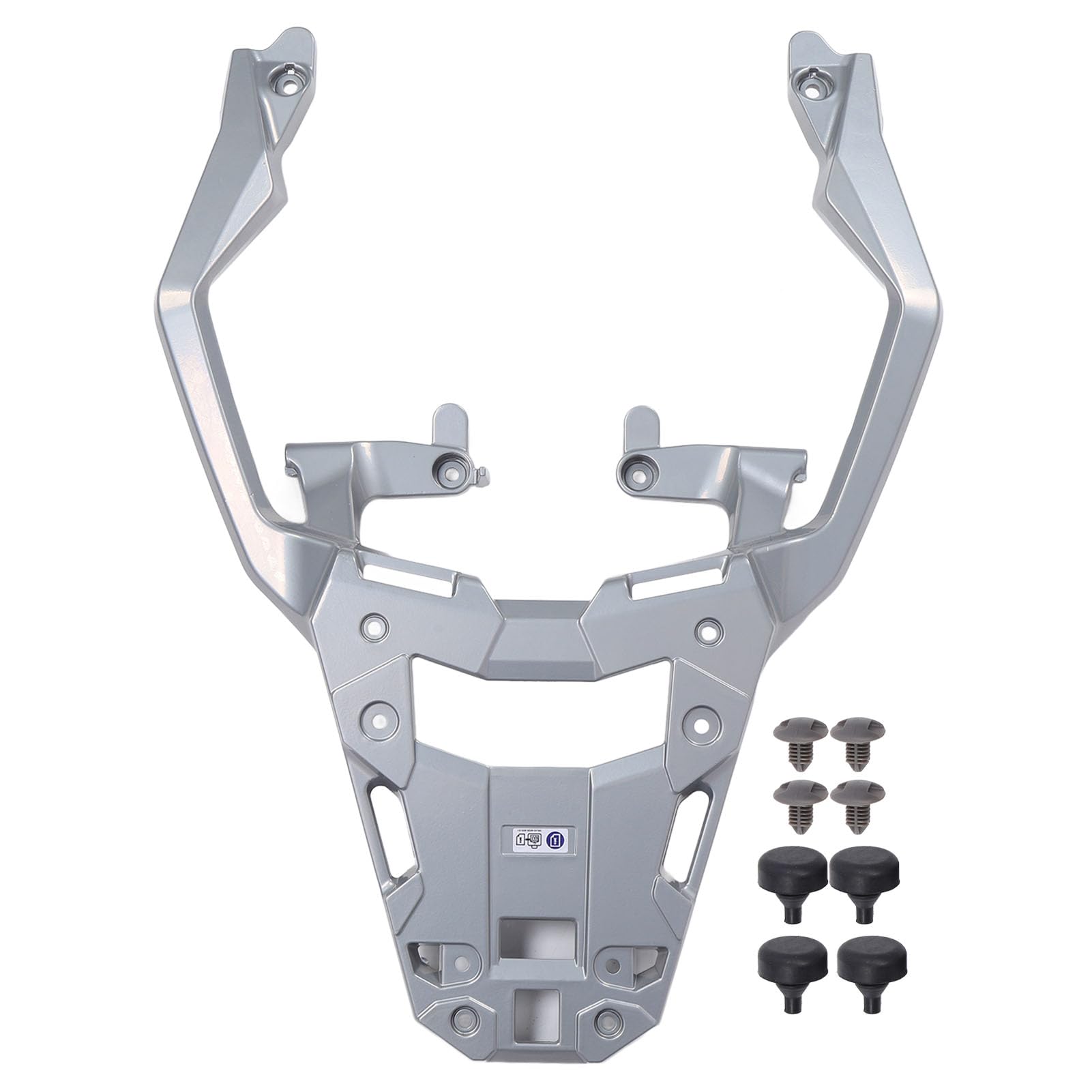 Brilluxa Gepäckträger, Gepäckträgerhalterung, Kompatibel mit XADV750 NSS750, Motorrad-Heckgepäckträger, Montagerahmen aus Aluminiumlegierung von Brilluxa
