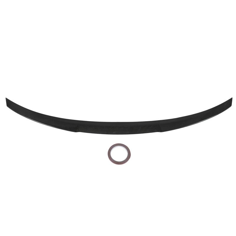 Brilluxa Heckspoiler, Kompatibel mit M4 F82 2014-2020, Carbon-Heckflügel, Kofferraumdeckel-Lippenspoiler, Trockenkohlefaser-Flügelersatz von Brilluxa