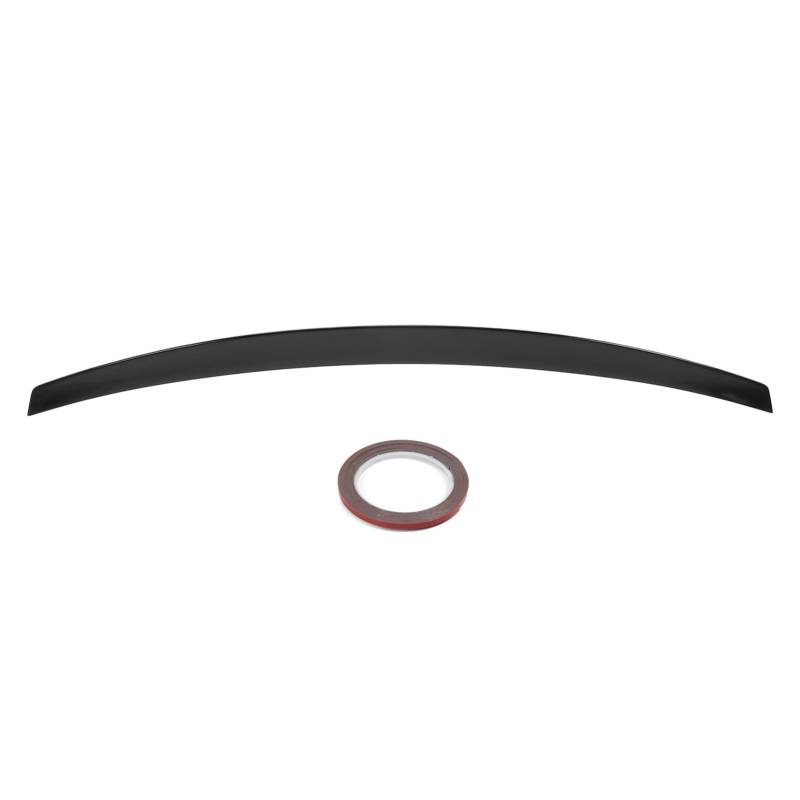 Brilluxa Heckstamm Spoiler, Leichte Kofferlippenlippe kompatibel mit MX-5 Miata ND 2016 bis 2022, MX-5 Miata Spoiler für eine verbesserte Stabilität (Helles Schwarz) von Brilluxa