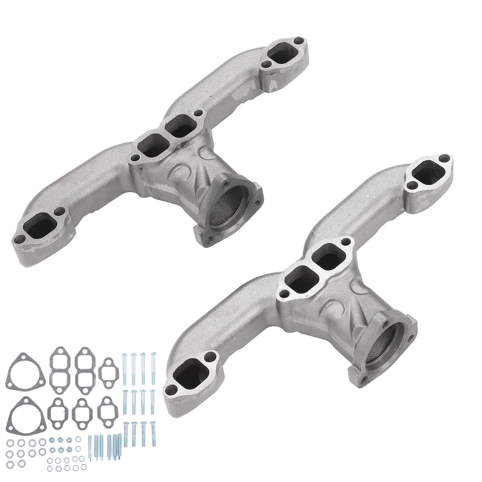 Brilluxa Horn -Auspuffkrümmer, Autoabgase -Header kompatibel mit kleiner Block SBC 283 305 327 350 400, Motorverteiler Austausch, SBC Horn Kit Brilluxa Horn -Auspuffkrümmer, Autoabgase -Header kompatibel mit kleiner Block SBC 283 305 327 350 400, Motorverteiler Austausch, SBC Horn Kit von Brilluxa
