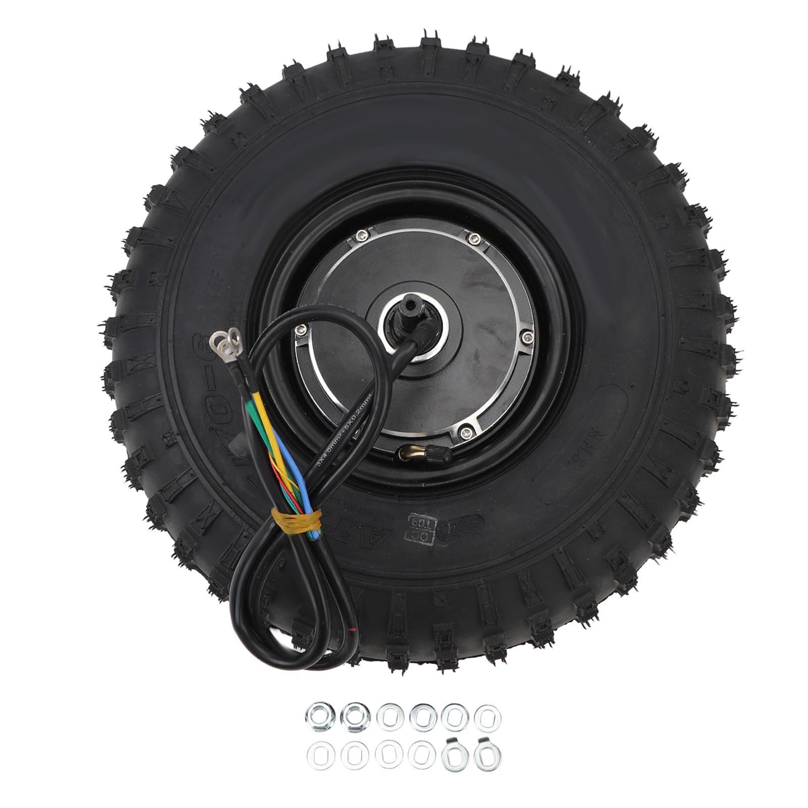 Brilluxa Hub -Motor, bürstenloser Radmotor 14 Zoll mit Hallsensor für Elektromotorrad -Roller, 1500 W bis 3500W DC -Hub -Hub -Antrieb 48 V bis 72 V. von Brilluxa