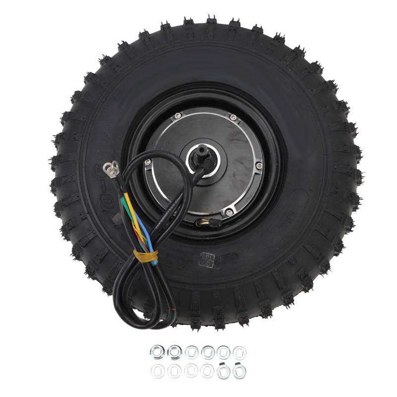 Brilluxa Hub -Motor, bürstenloser Radmotor 14 Zoll mit Hallsensor für Elektromotorrad -Roller, 1500 W bis 3500W DC -Hub -Hub -Antrieb 48 V bis 72 V. von Brilluxa