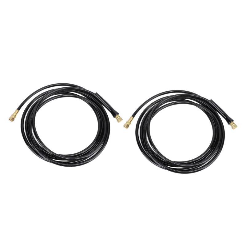 Brilluxa Hydraulikschlauch Kit, Außenbord -Lenklinie Ersatzkompatibel mit Teleflexsystemen, 16 Fuß Marine Hydraulic Schlauchbaugruppe HO5116 von Brilluxa