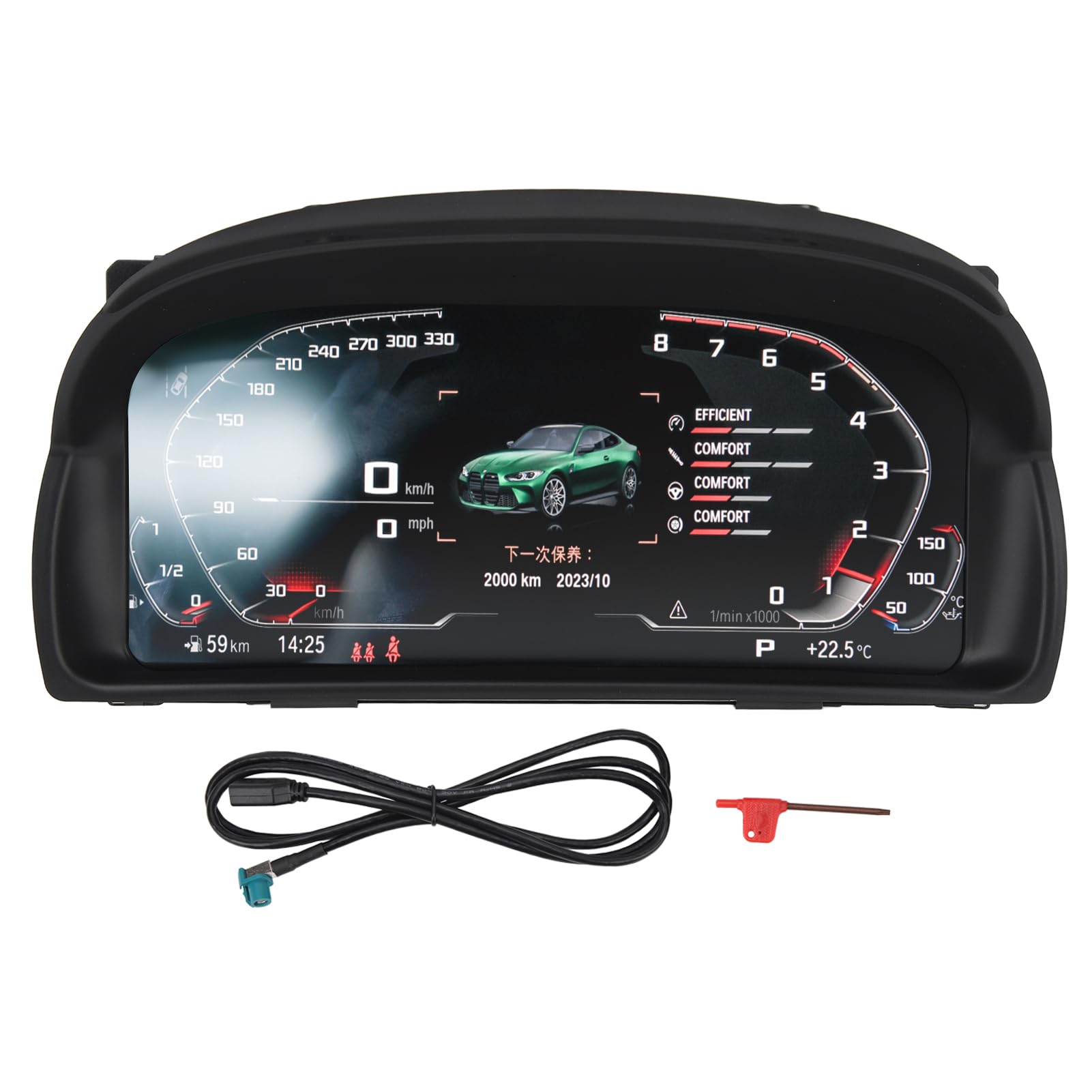 Brilluxa Instrument Cluster, digitales Dashboard -Display, kompatibel mit Z4 E89 2009 bis 2016, 4 Core CPU -LCD -Gauge -Panel Brilluxa Instrument Cluster, digitales Dashboard -Display, kompatibel mit Z4 E89 2009 bis 2016, 4 Core CPU -LCD -Gauge -Panel von Brilluxa