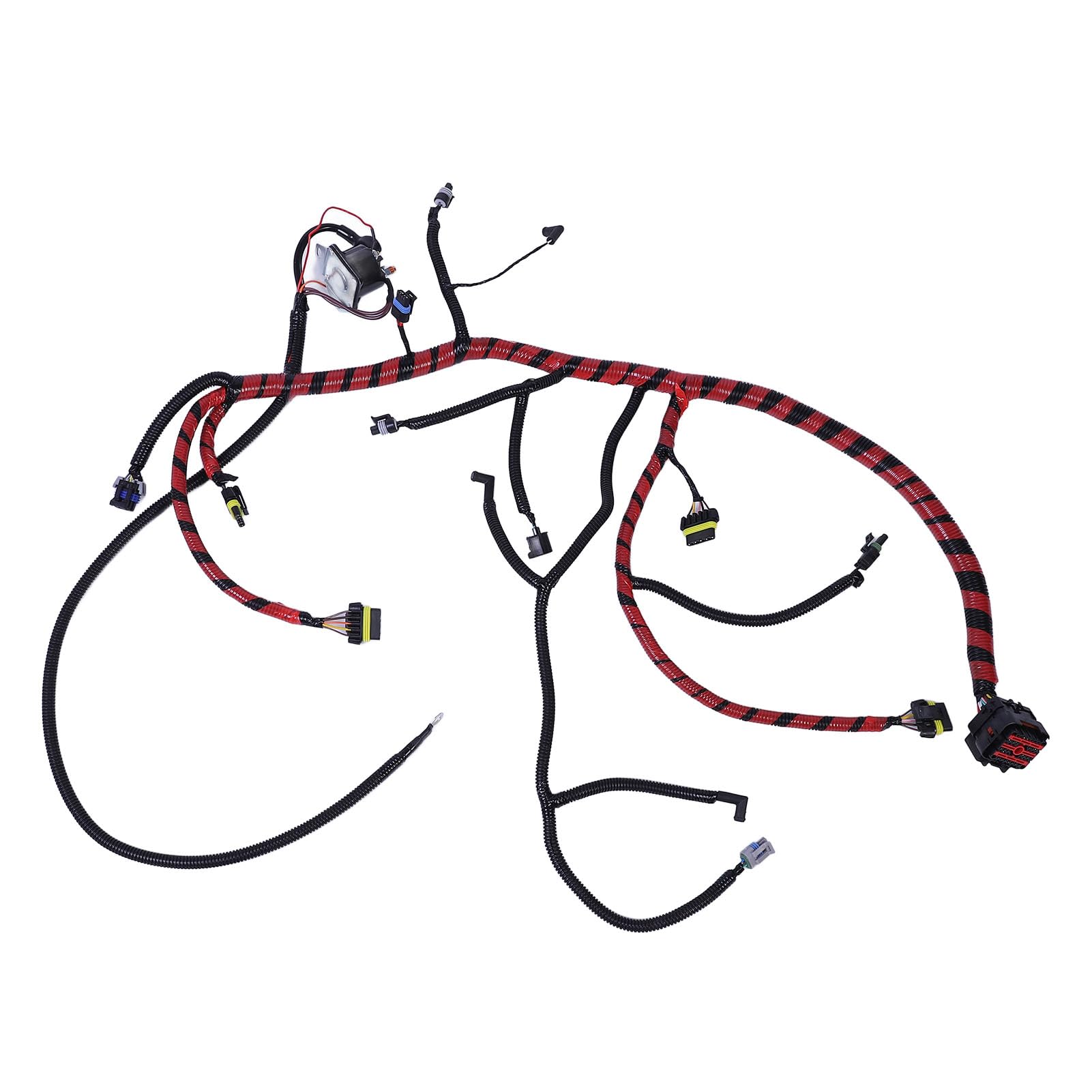 Brilluxa-Kabelbaum, Motorkabel baugruppe, kompatibel mit Super Duty FSD 7.3L 1997, F7TZ-9A451-CA Motor draht, Dieselmotor-Verdrahtung stecker Brilluxa-Kabelbaum, Motorkabel baugruppe, kompatibel mit Super Duty FSD 7.3L 1997, F7TZ-9A451-CA Motor draht, Dieselmotor-Verdrahtung stecker von Brilluxa
