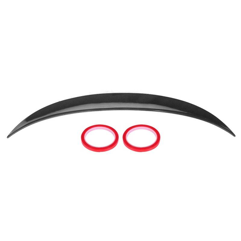 Brilluxa -Kofferraum -Spoilerflügel, Heckdeckel Deckel, kompatibel mit X6 F16 2015–2019 Kohlefaser -Look M Performance Style High Kick Trunk Deckel Spoiler von Brilluxa