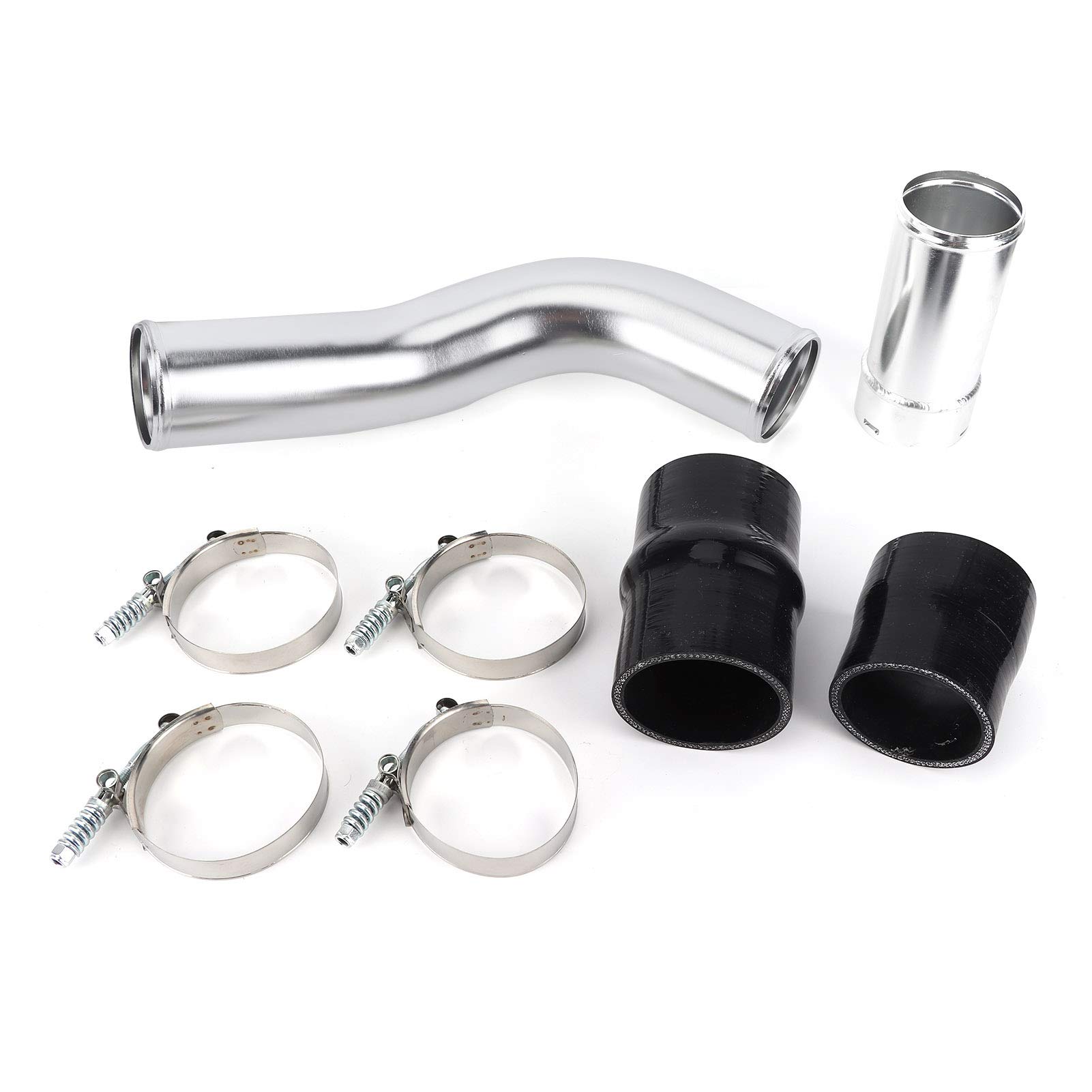 Brilluxa Ladeluftkühlerrohr, Aluminium-Laderohr-Kit, kompatibel mit F-450 6.7 Powerstroke 2011‑2016, Ladeluftkühlerrohr mit Silikonmanschetten, Turboladerrohr mit Brilluxa Ladeluftkühlerrohr, Aluminium-Laderohr-Kit, kompatibel mit F-450 6.7 Powerstroke 2011‑2016, Ladeluftkühlerrohr mit Silikonmanschetten, Turboladerrohr mit von Brilluxa