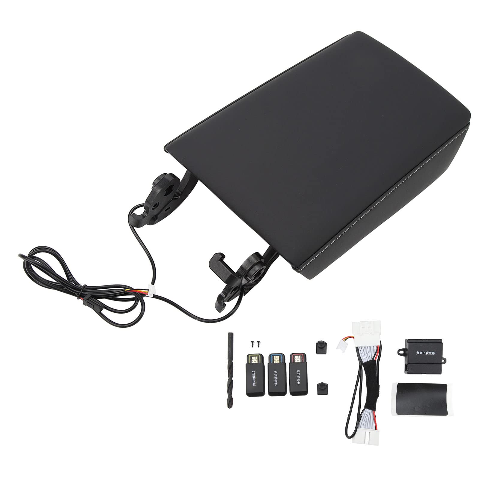 Brilluxa Luftionisierer, Auto-Erfrischungssystem, kompatibel mit Y, Duftdiffusor-Reinigungseinheit fürs Auto (Leather Type) von Brilluxa