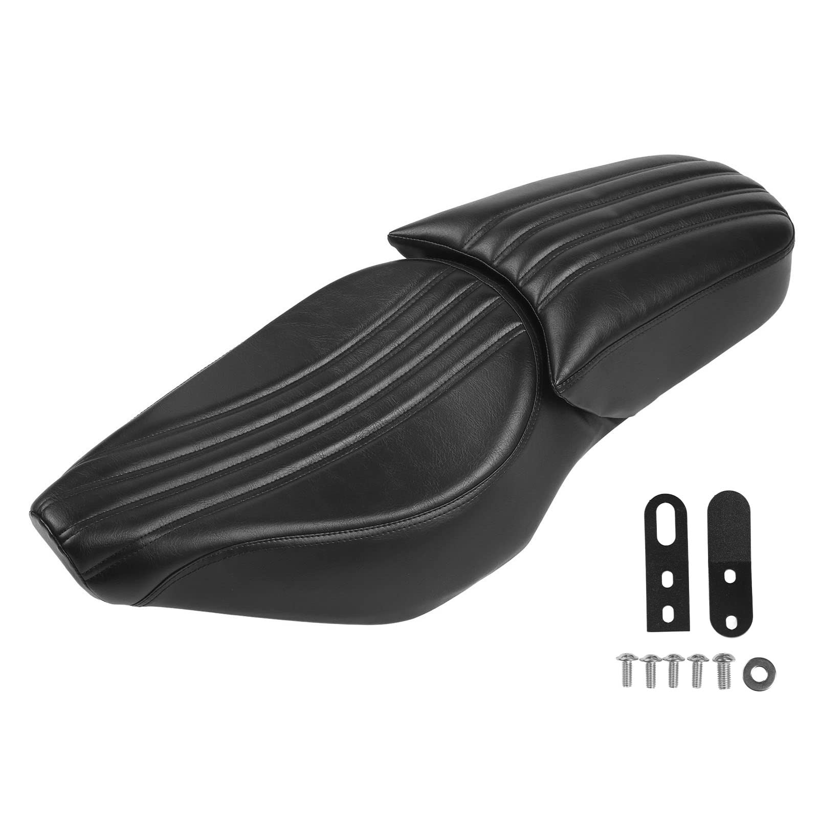 Brilluxa Motorcycle Sitz -Set, Vordererfahrer -Beifahrersitz, kompatibel mit Rebel CMX 300 2017-2022, sitzersatz Ersatz (Cross Grain und Cross Grain) von Brilluxa