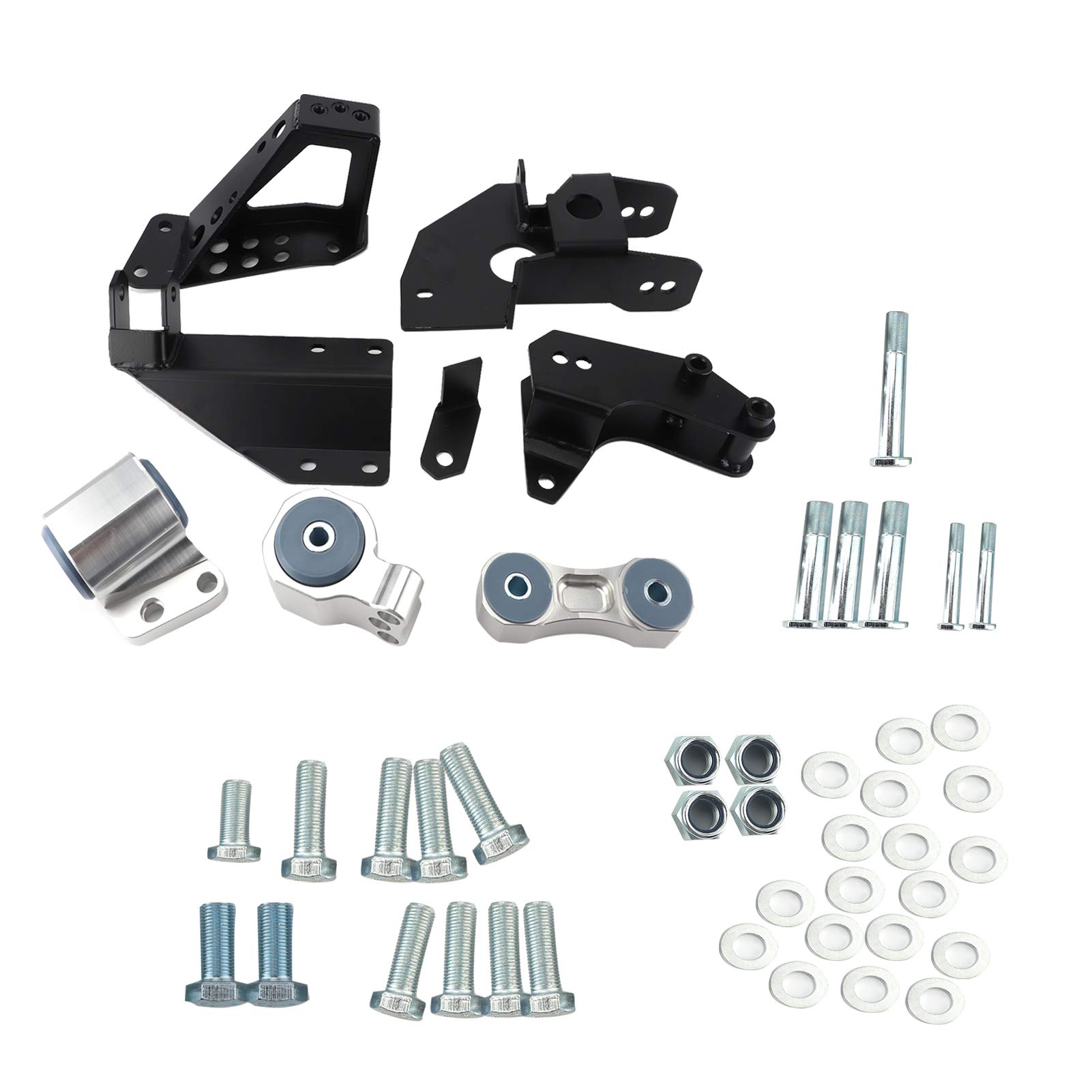 Brilluxa Motorhalterung, Getriebehalterungsset, kompatibel mit CRX K-Serie, Accord TSX-Getriebe, Motorunterstützungsmontage Kit Brilluxa Motorhalterung, Getriebehalterungsset, kompatibel mit CRX K-Serie, Accord TSX-Getriebe, Motorunterstützungsmontage Kit von Brilluxa