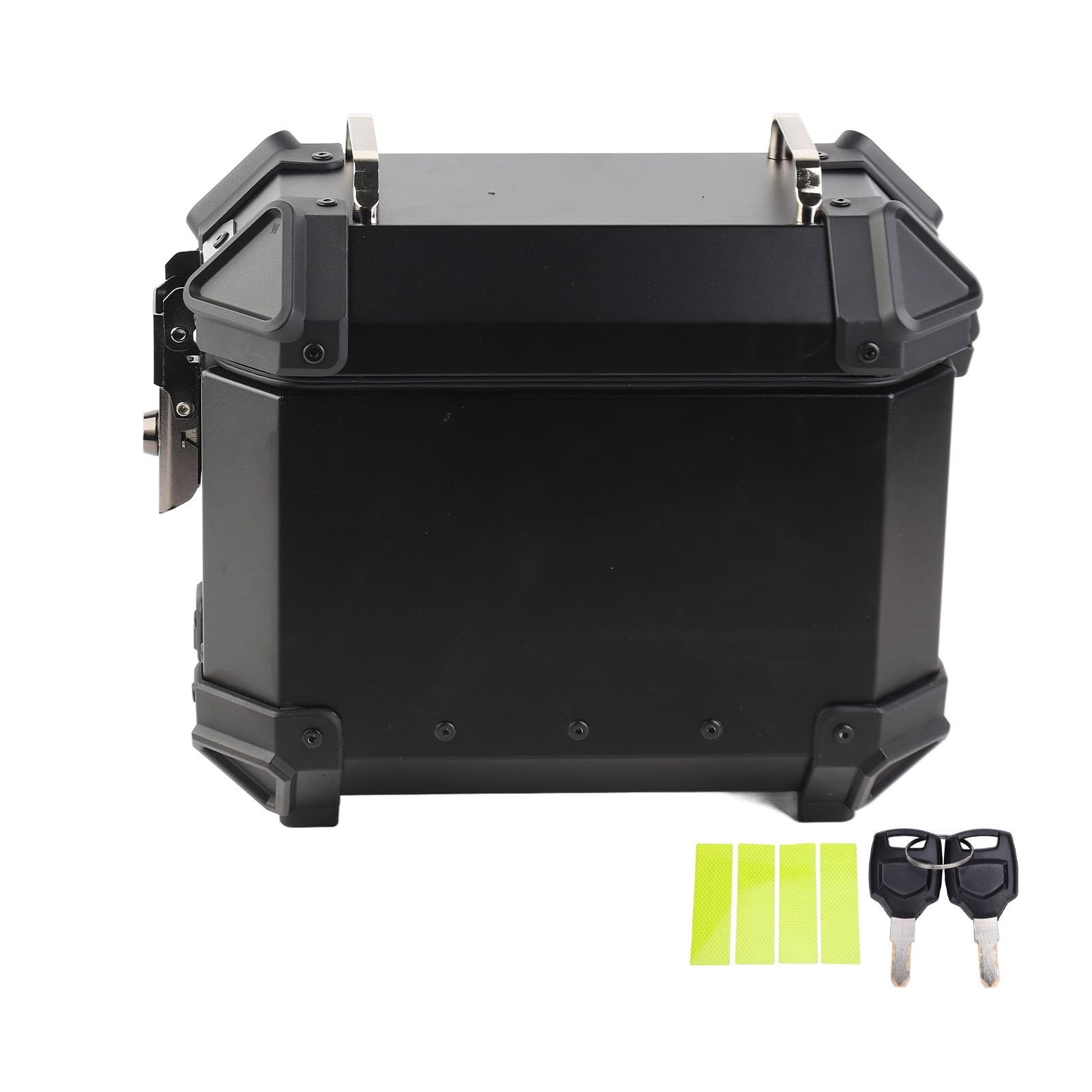 Brilluxa Motorradseitenkoffer, Aluminium -Satteltaschenpaar mit Sicherheitsschloss und Griff, 18 -l -Lagerverträglichkeitsprayer -Lagerung Brilluxa Motorradseitenkoffer, Aluminium -Satteltaschenpaar mit Sicherheitsschloss und Griff, 18 -l -Lagerverträglichkeitsprayer -Lagerung von Brilluxa