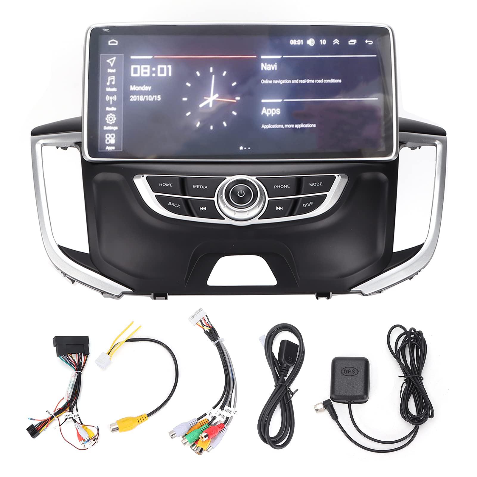 Brilluxa Navigation Bluetooth -System, kompatibel mit IX25 2012–2017, 10.25 Zoll Android GPS -Bildschirm, Touch Panel Multimedia Ersatzeinheit (1+16g) von Brilluxa
