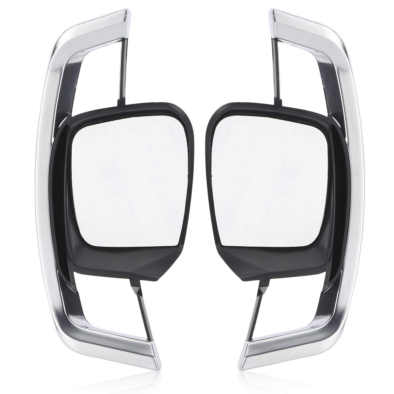 Brilluxa Paddle Shifter, Lenkschaltverlängerungsklinge, kompatibel mit MK8 GTD GLI R 2020+, Verlängerung der Schalthebel, Lenkradschieber -Upgrade (Matte chrome) von Brilluxa