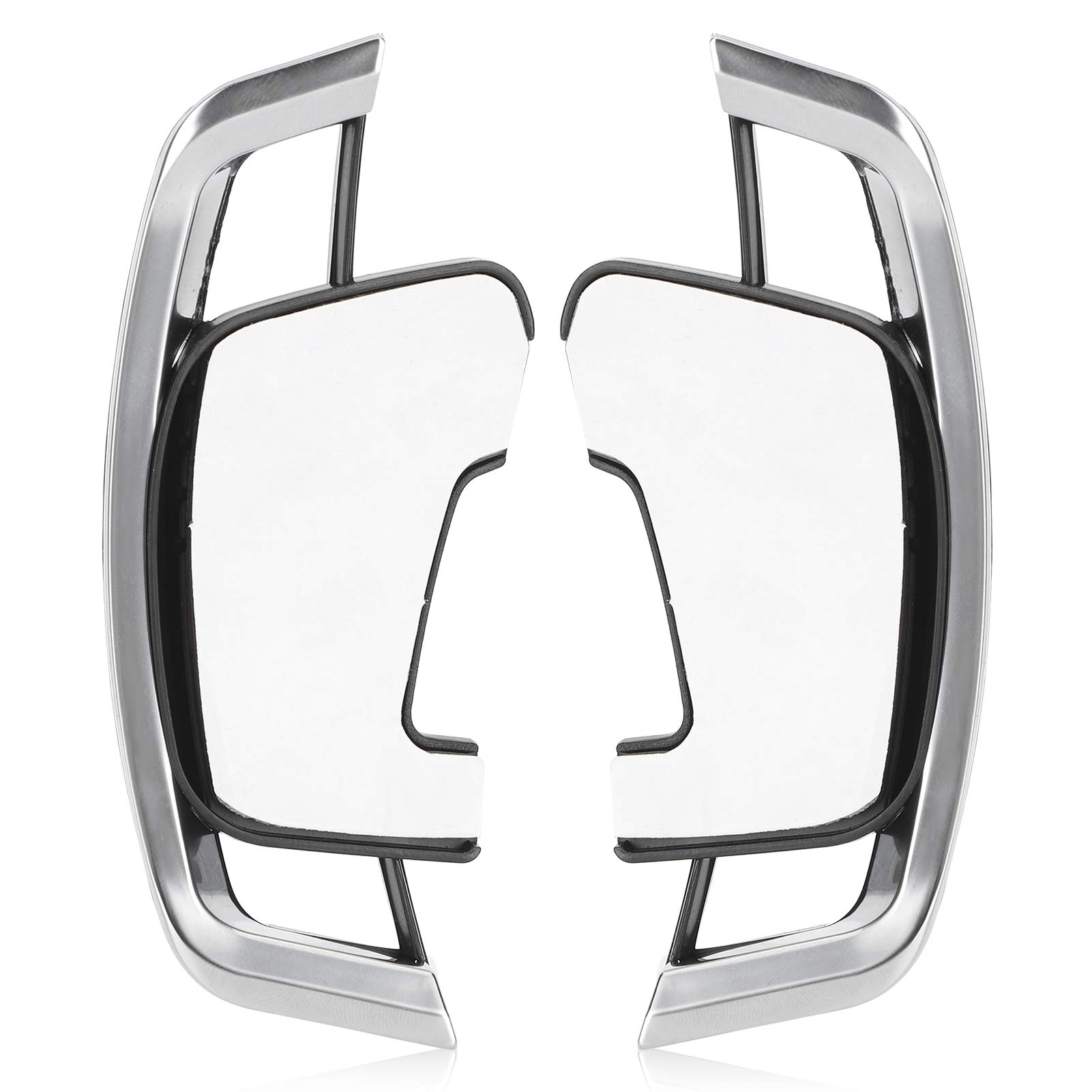 Brilluxa Paddle Shifter, Lenkschichtverlängerungsabdeckung, kompatibel mit MK7 MK7.5 R 2013-2020, Gangschaltpaddel -Kit, Lenkradschicht -Upgrade (Matte chrome) von Brilluxa