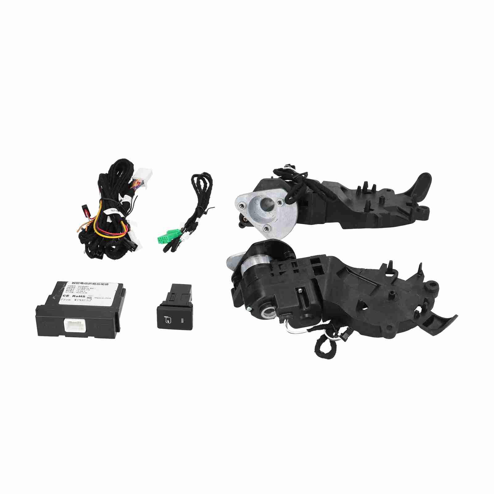 Brilluxa Rückspiegel-Spiegel-Bracket-Kit, Stromveraltungsseitenspiegelrahmen mit integriertem Decoder, Spiegelmontagebaugruppe, Seitenspiegelfaltungsmechanismus-Teile Brilluxa Rückspiegel-Spiegel-Bracket-Kit, Stromveraltungsseitenspiegelrahmen mit integriertem Decoder, Spiegelmontagebaugruppe, Seitenspiegelfaltungsmechanismus-Teile von Brilluxa