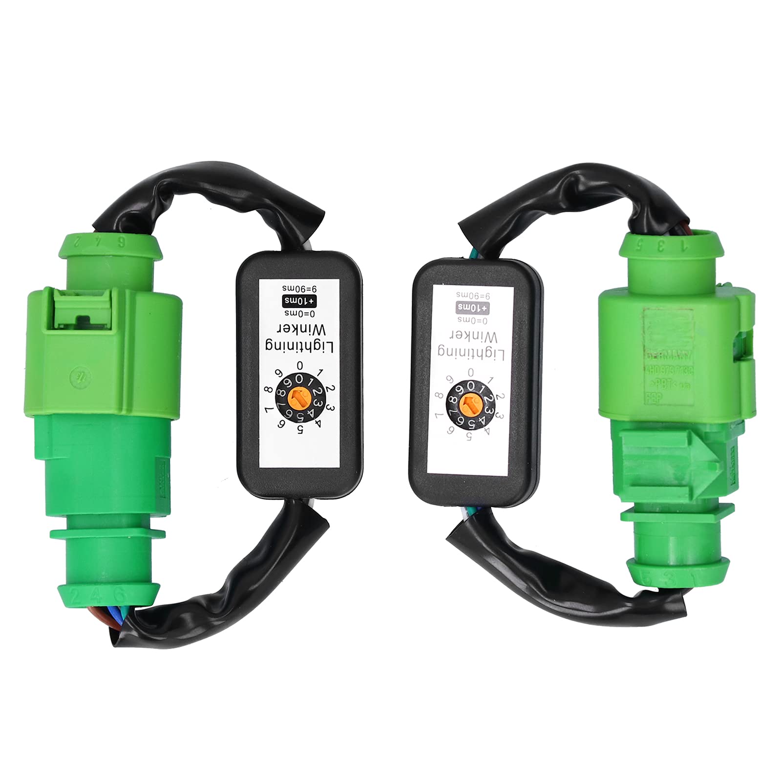 Brilluxa-Schwanzleuchten, LED-Blinkermodul, kompatibel mit A3 8V 2013-2018, Dynamic Blining Signal Adapter-Kabelbaum, hinteres Lampensignal-Licht Kit Brilluxa-Schwanzleuchten, LED-Blinkermodul, kompatibel mit A3 8V 2013-2018, Dynamic Blining Signal Adapter-Kabelbaum, hinteres Lampensignal-Licht Kit von Brilluxa