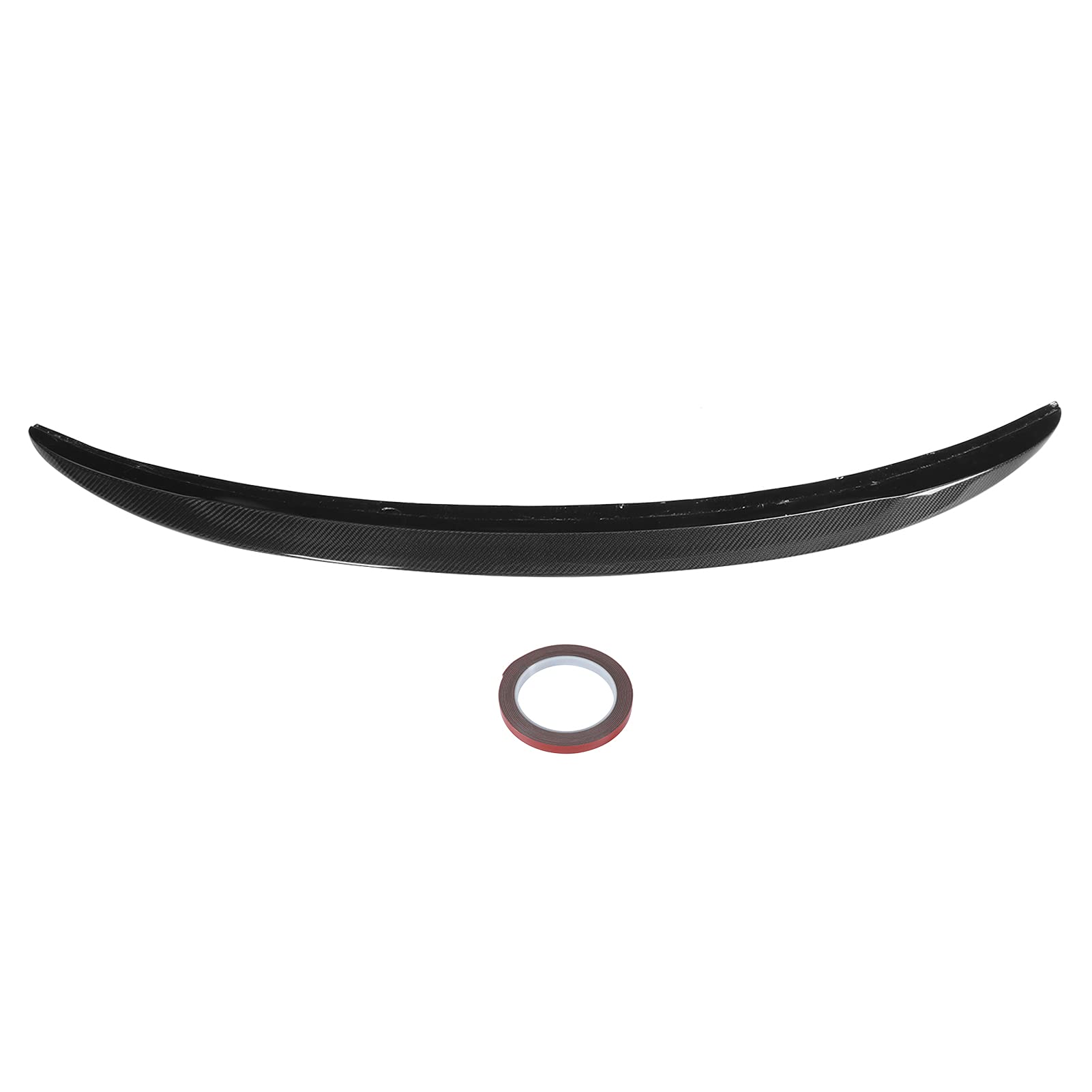 Brilluxa Stamm Deckelspoiler, kompatibel mit M2 F87 2 Serie Coupé F22 2014-2021, Carbon Heckflügel, Decklid-Lippenspoiler, Trockenfaser-Spoiler-Ersatz von Brilluxa