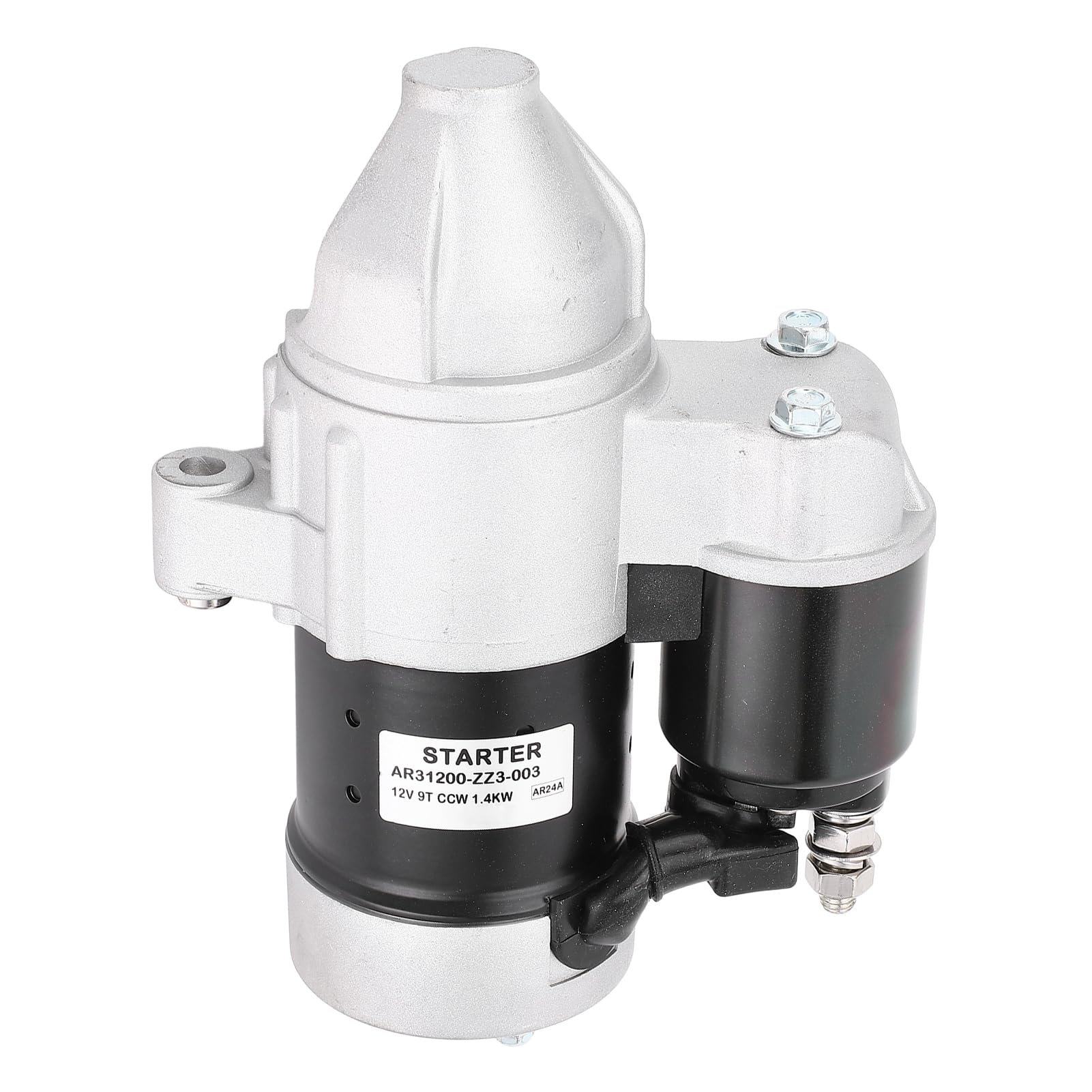 Brilluxa Startermotor, 9T-Außenborder-Startmotor kompatibel mit 60 PS-Außenborder 12V 31200-zz3-003, Marine Motorstarter, Boots-Außenbordmotor Starter Brilluxa Startermotor, 9T-Außenborder-Startmotor kompatibel mit 60 PS-Außenborder 12V 31200-zz3-003, Marine Motorstarter, Boots-Außenbordmotor Starter von Brilluxa