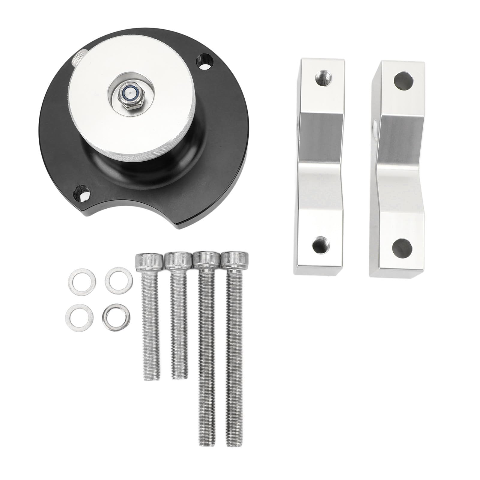 Brilluxa -Stickstoff -Ladewerkzeug, Suspension Ladungskit kompatibel mit WP -Schocks, CNC -Aluminiumlegierungs -Stoßdämpfer -Stickstofffüller (Black) von Brilluxa