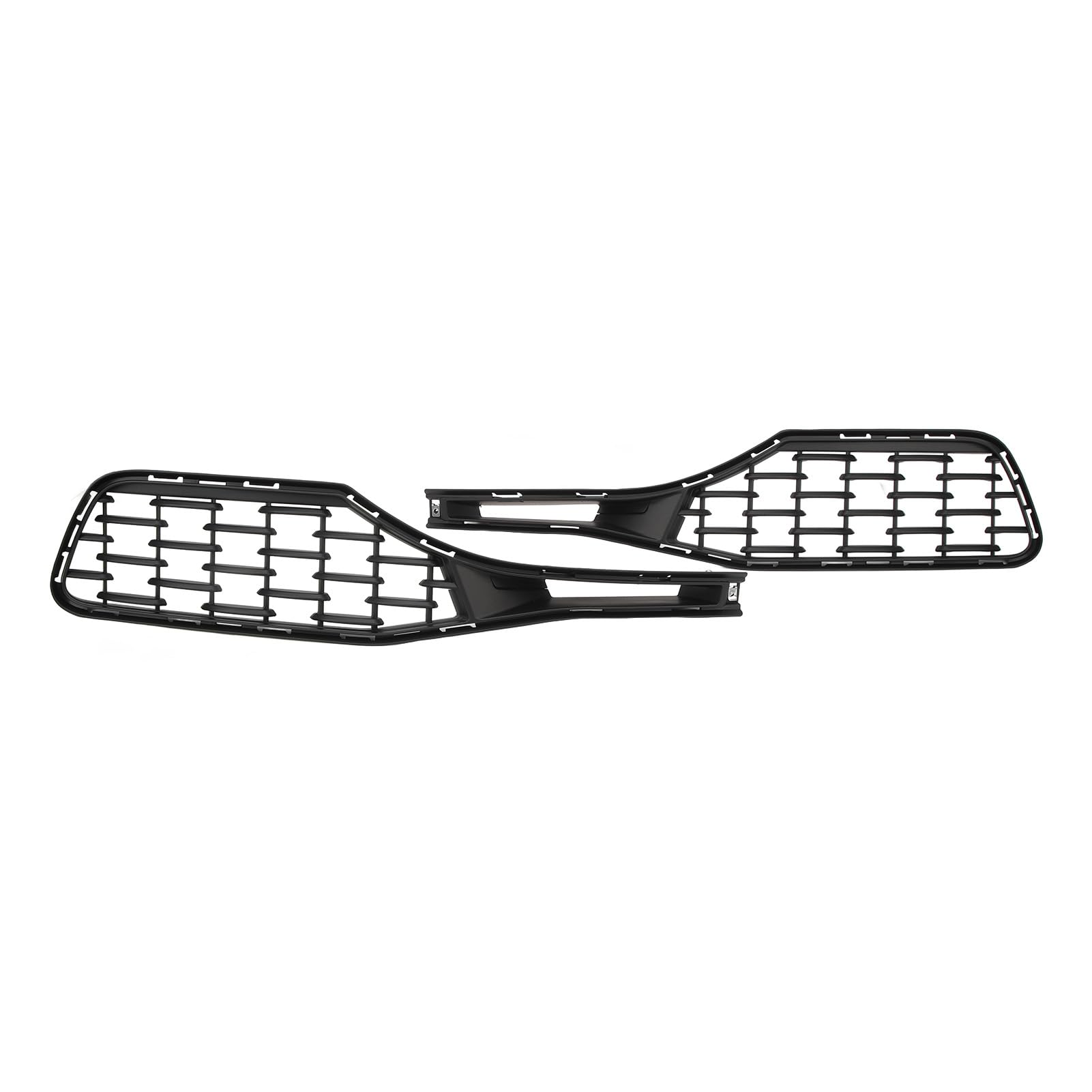Brilluxa Stoßfänger Kühlergrillabdeckung, Vorderkühlertafel -Set kompatibel mit Quattroporte M156 2017 bis 2020, linker und rechter Kühlergrillabdeckung Ersatz 673007007 Brilluxa Stoßfänger Kühlergrillabdeckung, Vorderkühlertafel -Set kompatibel mit Quattroporte M156 2017 bis 2020, linker und rechter Kühlergrillabdeckung Ersatz 673007007 von Brilluxa