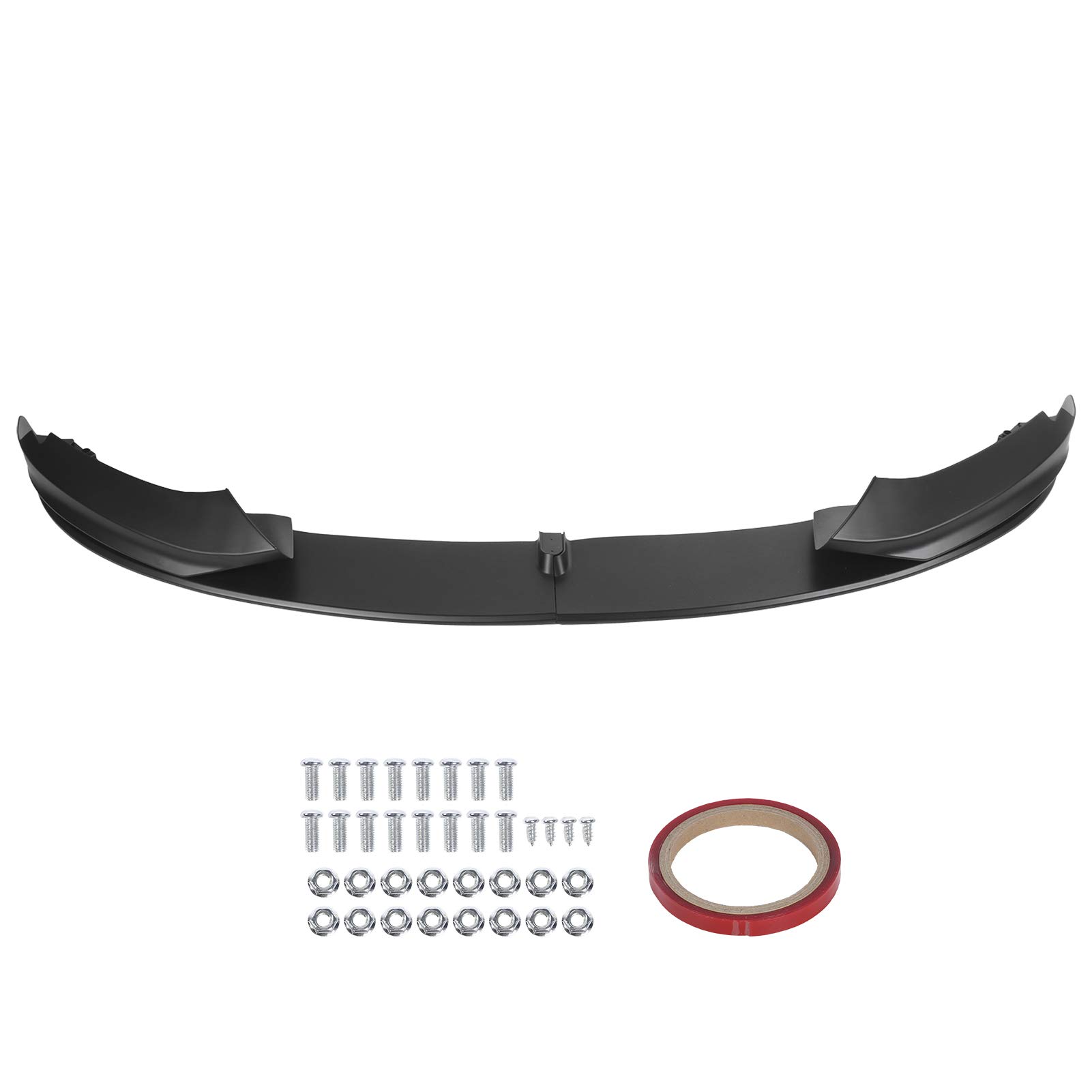 Brilluxa Stoßfänger Lip, Front-Splitter-Defflektor-Kit kompatibel mit 4er F32 F33 F36 2014-2020, Lippenschutz-Set, Spoiler-Trim 4PCS (Matt schwarz) von Brilluxa