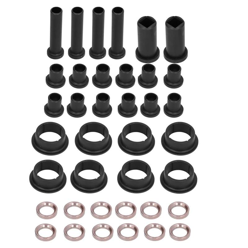 Brilluxa Suspension Breebing Kit, Hecksteuerarm -Armbusch Set 38 pcs, kompatibel mit Polaris Sportsman 700 2002, ATV -Aufhängung Gummi -Mount -Kit, Hinterachse -Buchse Ersatz von Brilluxa