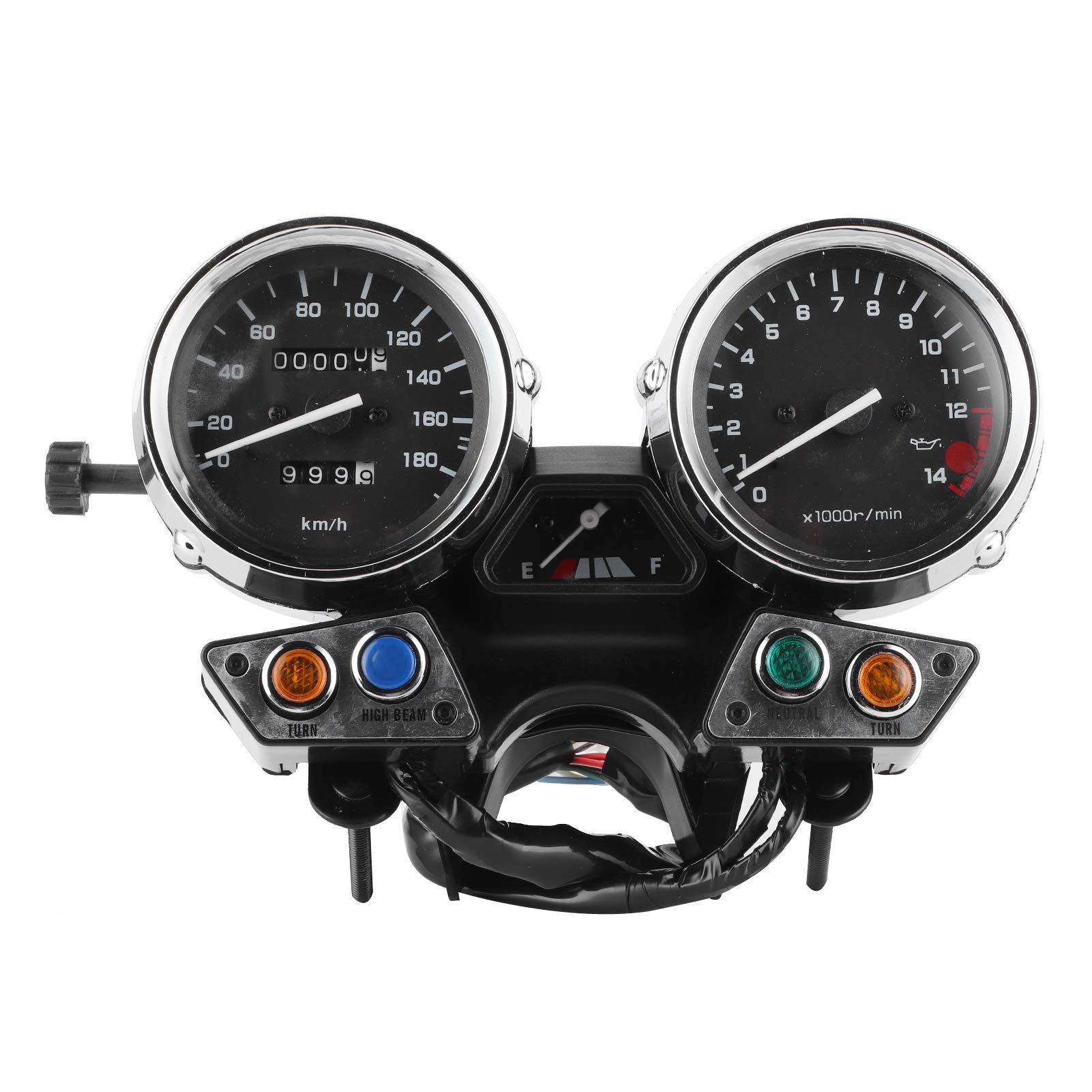 Brilluxa-Tachometer, Tachometerbaugruppe, kompatibel mit XJR400 1995-1997, Motorradinstrumentencluster, Kilometerzähler-Anzeigeeinheit Brilluxa-Tachometer, Tachometerbaugruppe, kompatibel mit XJR400 1995-1997, Motorradinstrumentencluster, Kilometerzähler-Anzeigeeinheit von Brilluxa
