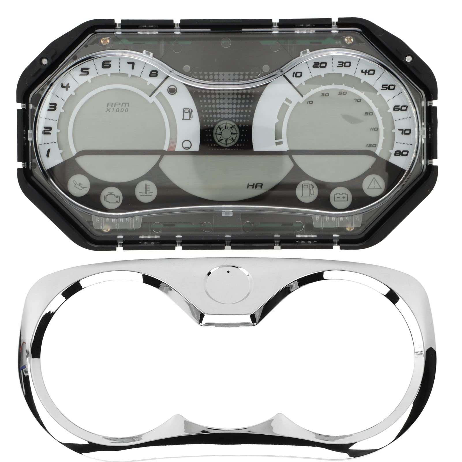 Brilluxa Tachometermesser Cluster, LCD -Instrumententafel kompatibel mit Sea Doo GTX RXP RXT WACK, Motorboot Display Ersatz 278002328 Brilluxa Tachometermesser Cluster, LCD -Instrumententafel kompatibel mit Sea Doo GTX RXP RXT WACK, Motorboot Display Ersatz 278002328 von Brilluxa