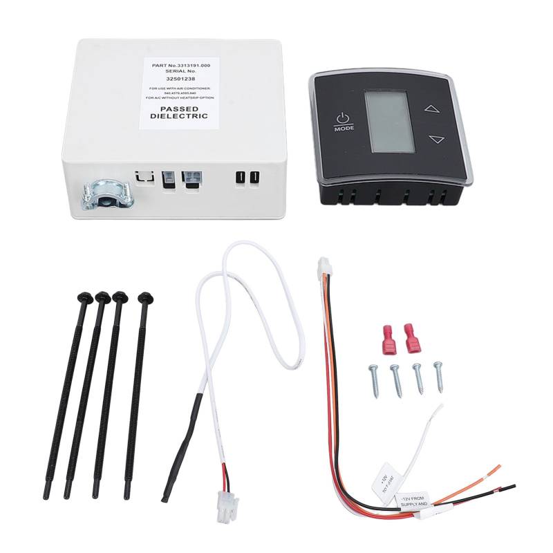 Brilluxa Thermostat Kit, Wandsteuerungsthermostat, LCD -Thermostat mit Einzelzonen, 3316230.714 Steuerplatine, kompatibel mit RV -Klimaanlagen B59530 B57915 von Brilluxa
