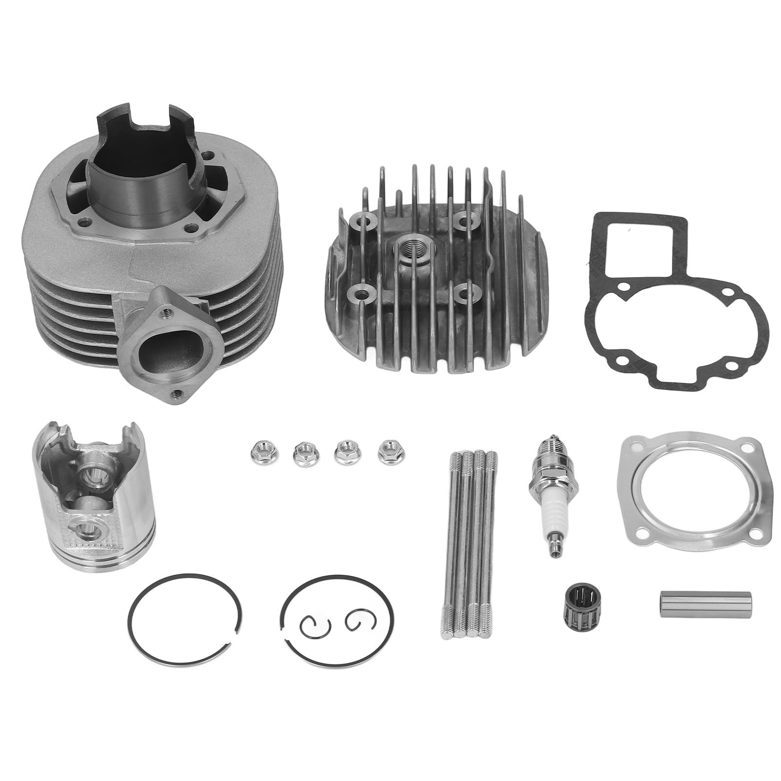 Brilluxa Top-End-Kit – LT80-Zylinder-Umbausatz, 50 mm Zylinder-Kolbenkopf-Dichtungsring, Ersatz für Suzuki Quadsport LT 80 LT80 1987–2006 – 11210 40B01 Brilluxa Top-End-Kit – LT80-Zylinder-Umbausatz, 50 mm Zylinder-Kolbenkopf-Dichtungsring, Ersatz für Suzuki Quadsport LT 80 LT80 1987–2006 – 11210 40B01 von Brilluxa