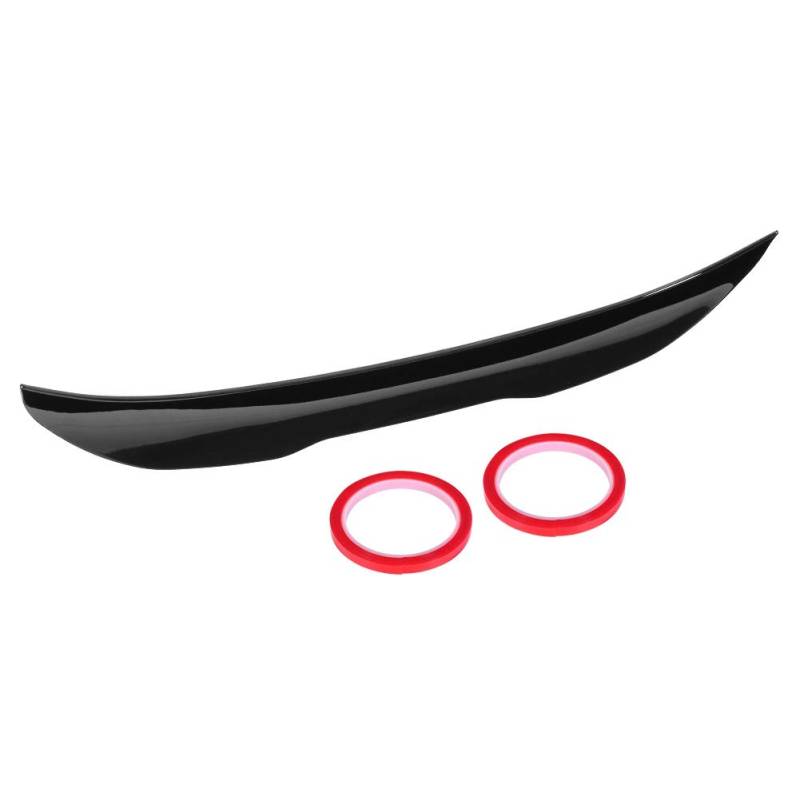 Brilluxa Trunk Spoiler Flügel, Enten -Heck -Deckelverlängerung, kompatibel mit 3er F30 M3 F80 2013–2019 Hochglänzender Schwarzpsm -Style -Trunk -Deckel Spoiler von Brilluxa