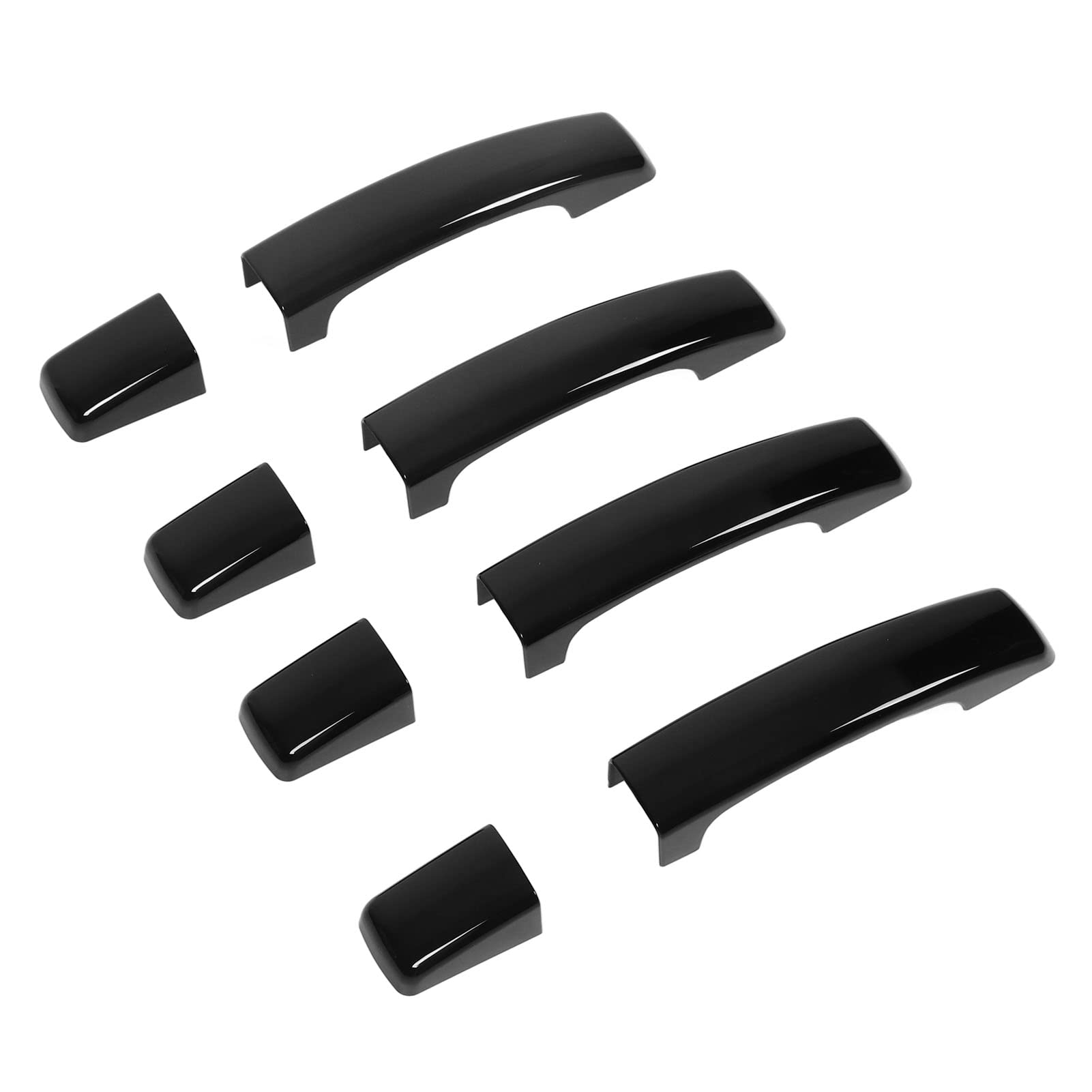 Brilluxa Türgriff Abdeckung, glänzende schwarze Außentür Grip Kit kompatibel mit Discovery 4, Außengriff Trim Set, Autotürschale Austausch Brilluxa Türgriff Abdeckung, glänzende schwarze Außentür Grip Kit kompatibel mit Discovery 4, Außengriff Trim Set, Autotürschale Austausch von Brilluxa