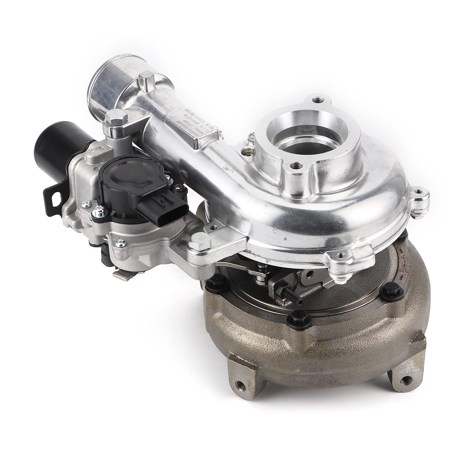 Brilluxa Turbolader, Turbobaugruppe, Auspuff-Boost-Gerät, Motorluftkompressor, kompatibel mit Landcruiser D-4D 1KD-FTV 17201-30160 17201-30101 17201-30100 2006 von Brilluxa