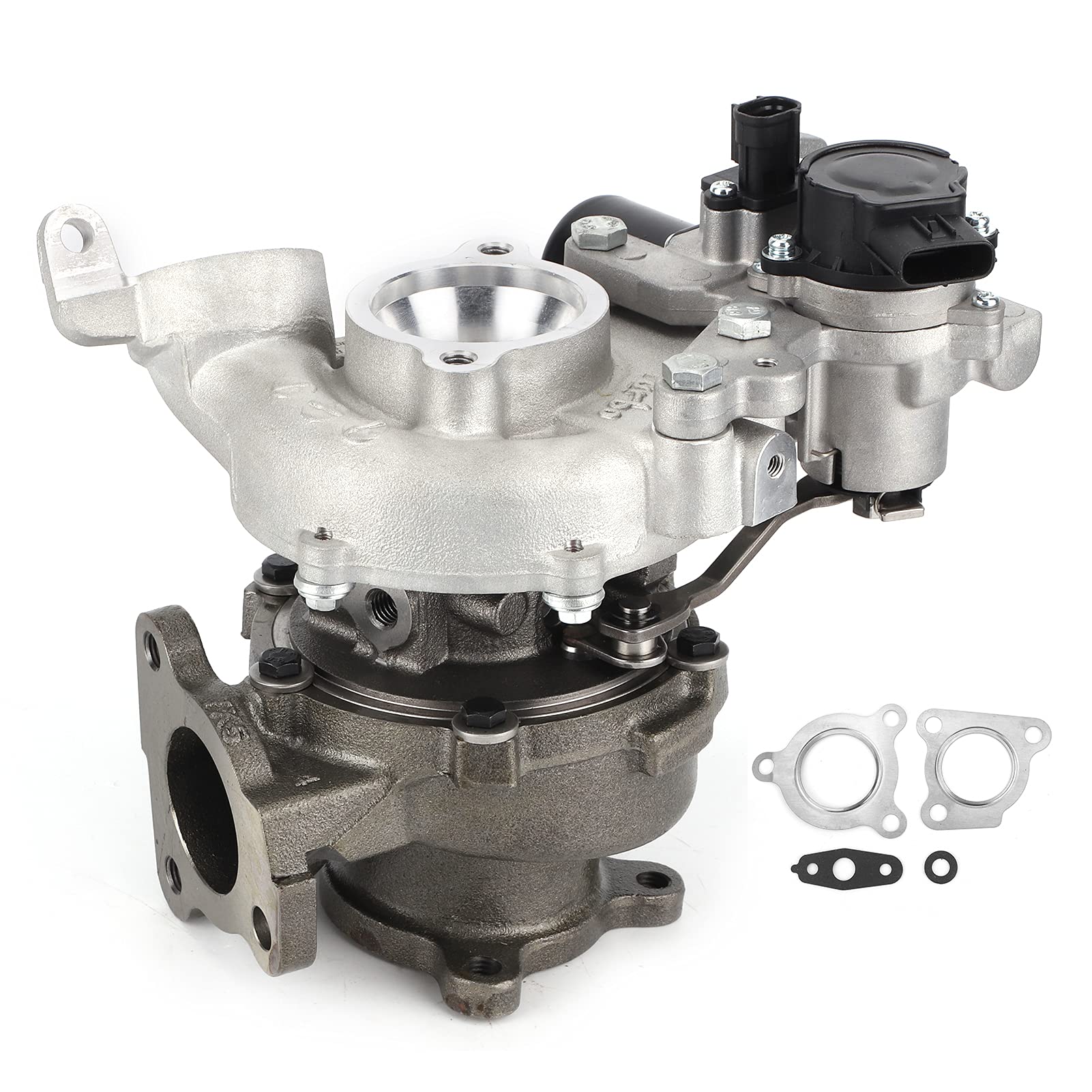 Brilluxa Turbolader, Turbobaugruppe, Motor Turboeinheit, Turbo-Ersatz, kompatibel mit Landcruiser VDJ76 VDJ78 VDJ79 1VD-FTV 2007 V8 195 kW 261 PS von Brilluxa