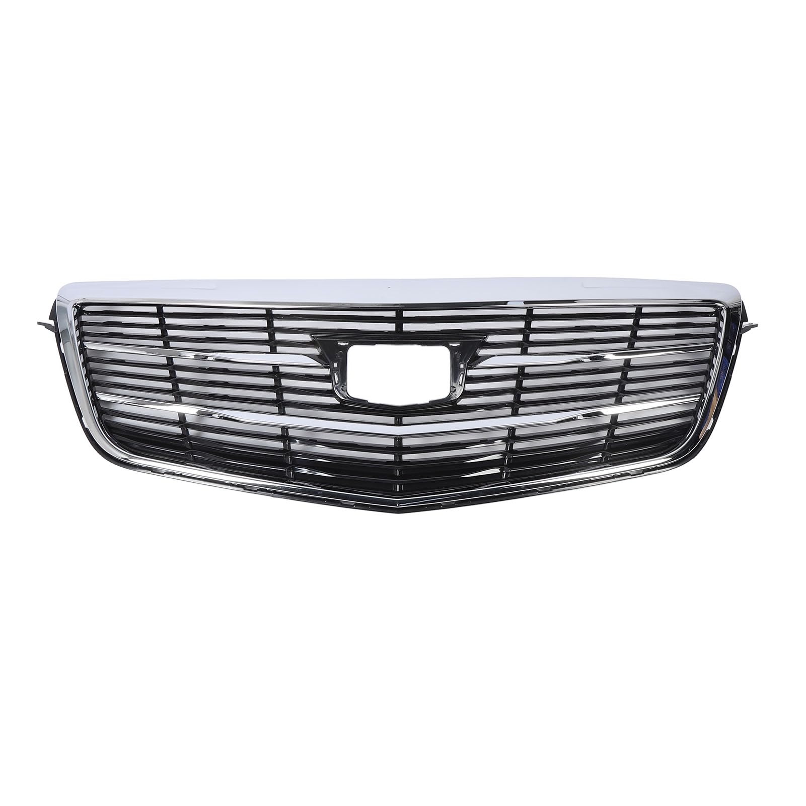 Brilluxa Upper Kühlergrill, Fronthaube Grill kompatibel mit ATS 2015-2019, Stoßfänger-Mesh-Kühlergrillbaugruppe, Motorentlüftungsabdeckung Grill (Plattiert) von Brilluxa