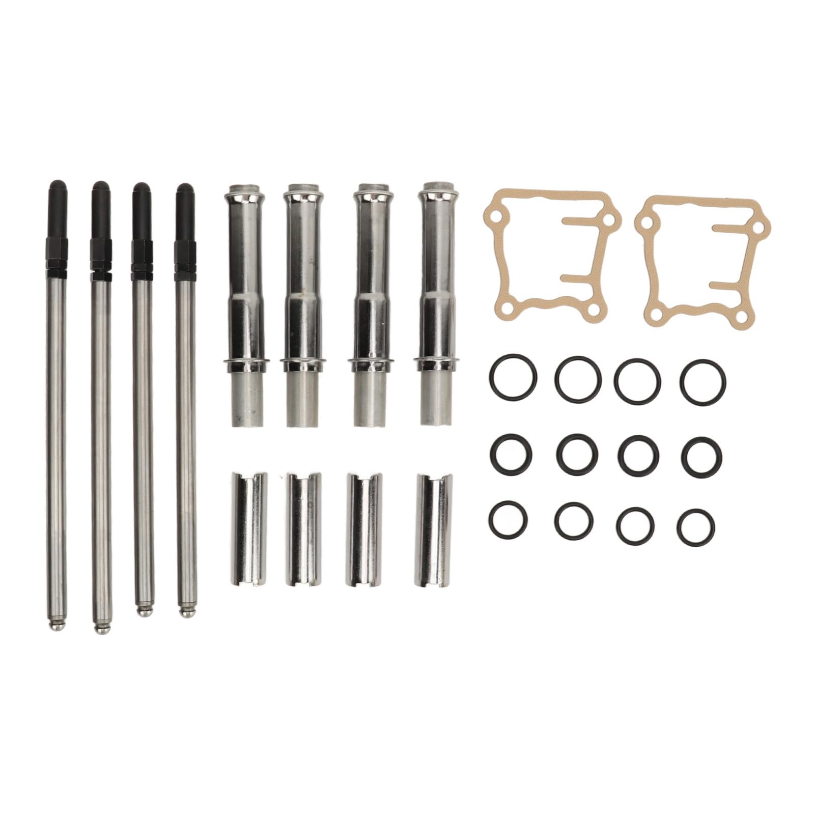 Brilluxa Verstellbares Pushrod-Kit, Pushrod-Set-Rockerarmabdeckungen Fit Touring Big Twins 1999-2017 Pushrod Kit Ersatz Brilluxa Verstellbares Pushrod-Kit, Pushrod-Set-Rockerarmabdeckungen Fit Touring Big Twins 1999-2017 Pushrod Kit Ersatz von Brilluxa