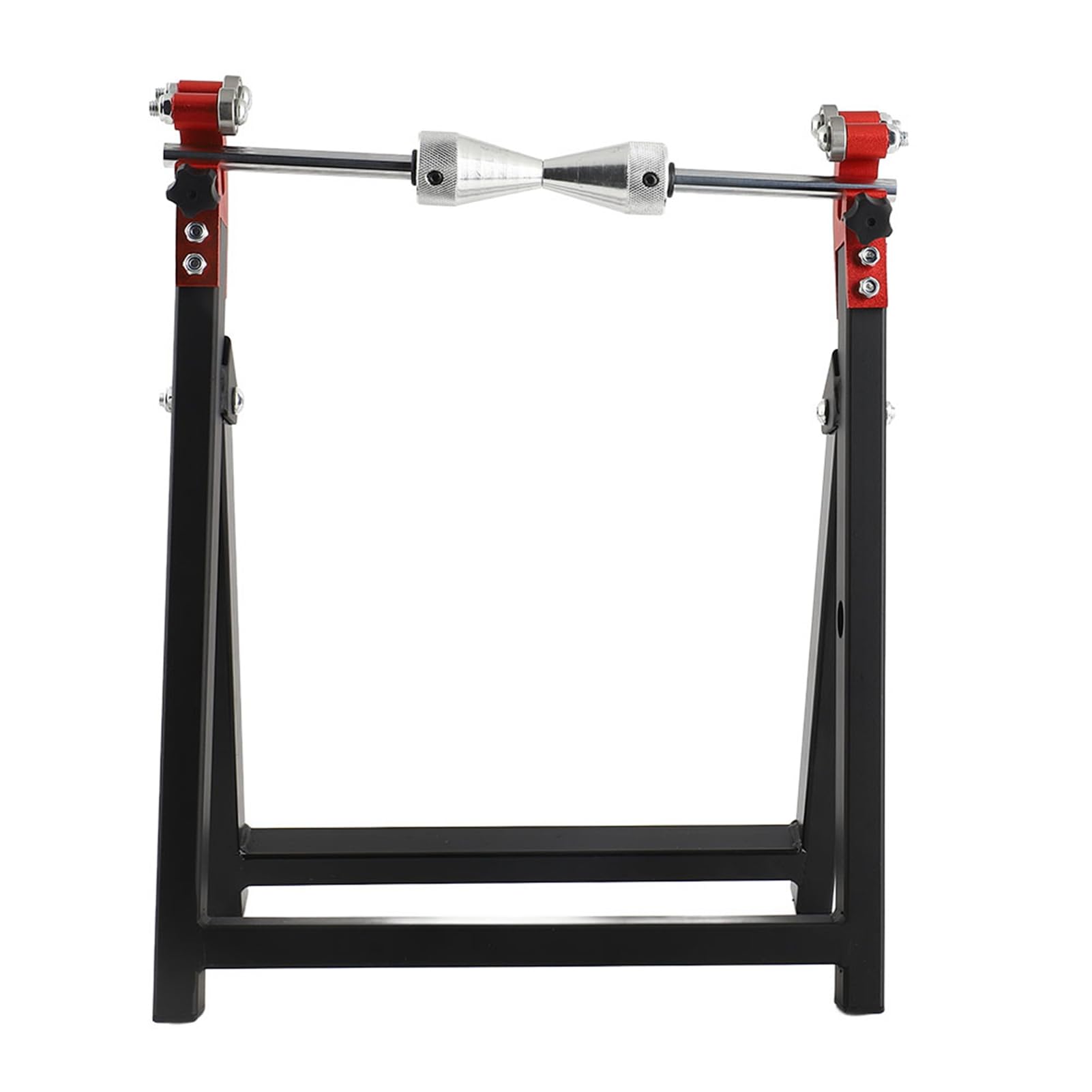 Brilluxa Wheel Balancer Stand, Motorrad Reifen -Truing -Werkzeug statischer Balancer Faltbar 5x23 Zoll Rausgleichständer Brilluxa Wheel Balancer Stand, Motorrad Reifen -Truing -Werkzeug statischer Balancer Faltbar 5x23 Zoll Rausgleichständer von Brilluxa
