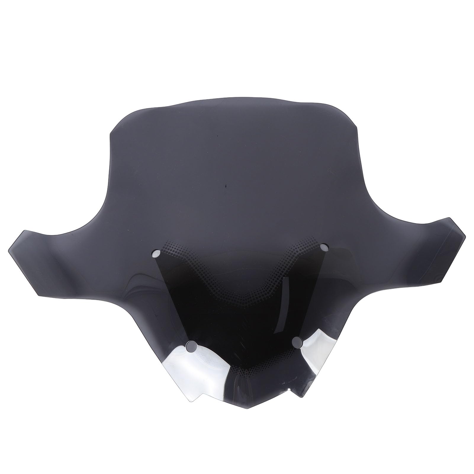 Brilluxa Windschutzscheibe, Frontwindabweiser kompatibel mit R1250RT 2021-2023, Motorrad-Scheibenscheibe, vergrößertes Windschutzschild (Schwarz geraucht) von Brilluxa