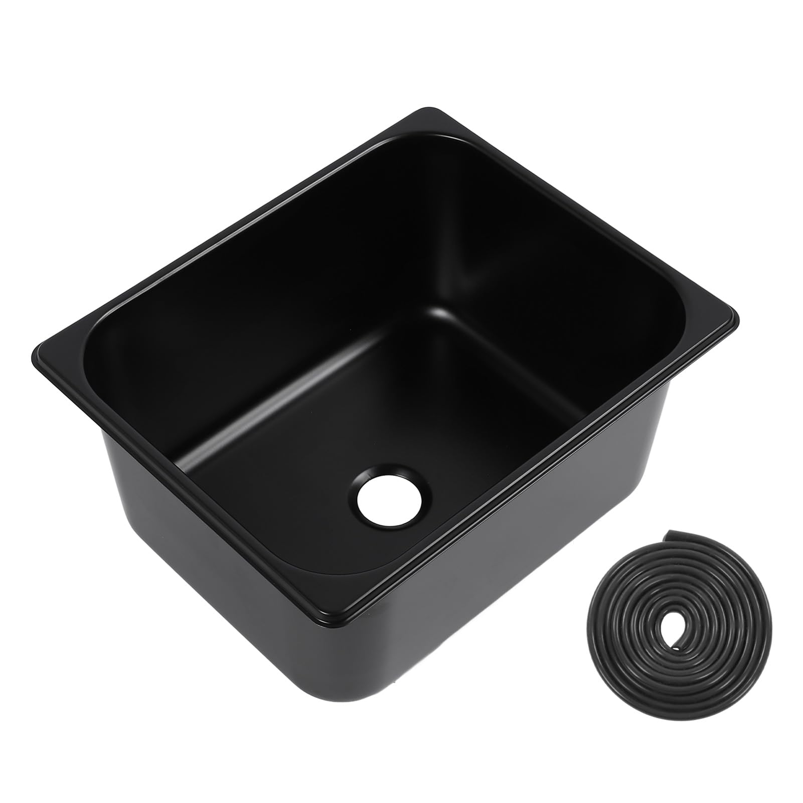 Brilluxa Wohnmobil-Spülbecken, Waschbecken aus Edelstahl 304 mit 40-mm-ss, quadratisches Küchen-/Badezimmer-Spülbecken, kompatibel mit Wohnwagen, Wohnmobil, Boot, 320 x 260 x Brilluxa Wohnmobil-Spülbecken, Waschbecken aus Edelstahl 304 mit 40-mm-ss, quadratisches Küchen-/Badezimmer-Spülbecken, kompatibel mit Wohnwagen, Wohnmobil, Boot, 320 x 260 x von Brilluxa