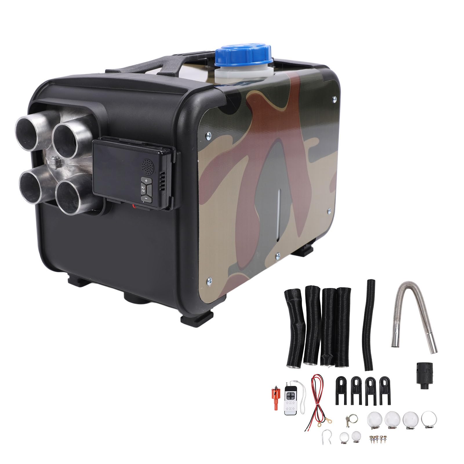 Brilluxal Parkheizung, 5 kW 12 V 24 V Dieselluftheizung mit LCD -Anzeige und Fernbedienung, Alles in einem Fahrzeugkabinenwärmer, 4,5 -l -Kraftstofftankheizsystem Brilluxal Parkheizung, 5 kW 12 V 24 V Dieselluftheizung mit LCD -Anzeige und Fernbedienung, Alles in einem Fahrzeugkabinenwärmer, 4,5 -l -Kraftstofftankheizsystem von Brilluxa