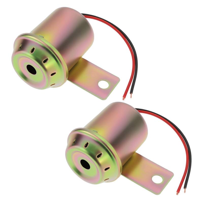 Briny River 2 Stück 24V Auto Metallhupe Piepser Summer Warnton Alarmsummer Geeignet Zum Rückwärtsfahren Im Auto Und Zur Warnung von Passanten von Briny River